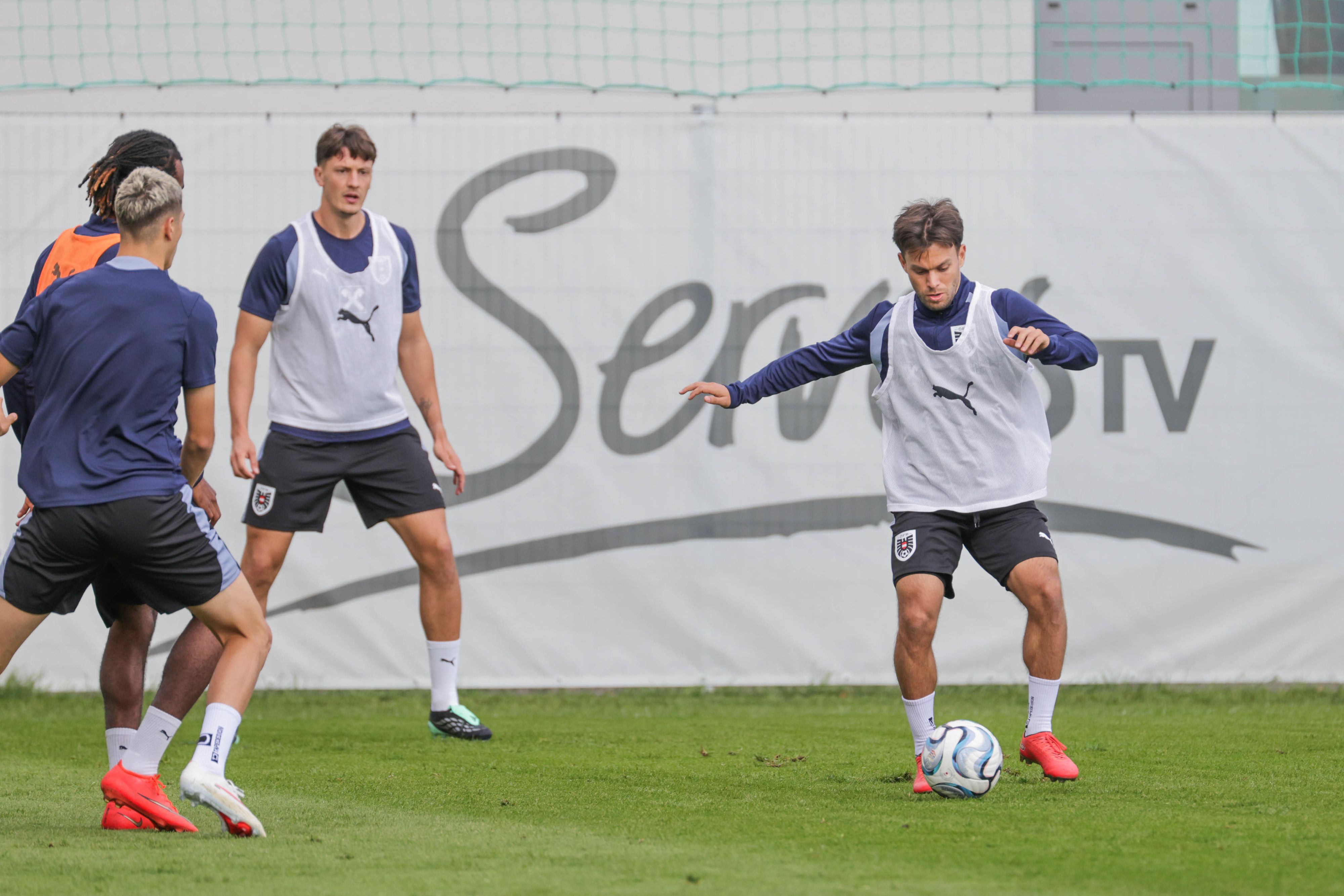Horvath musste das Training abbrechen.