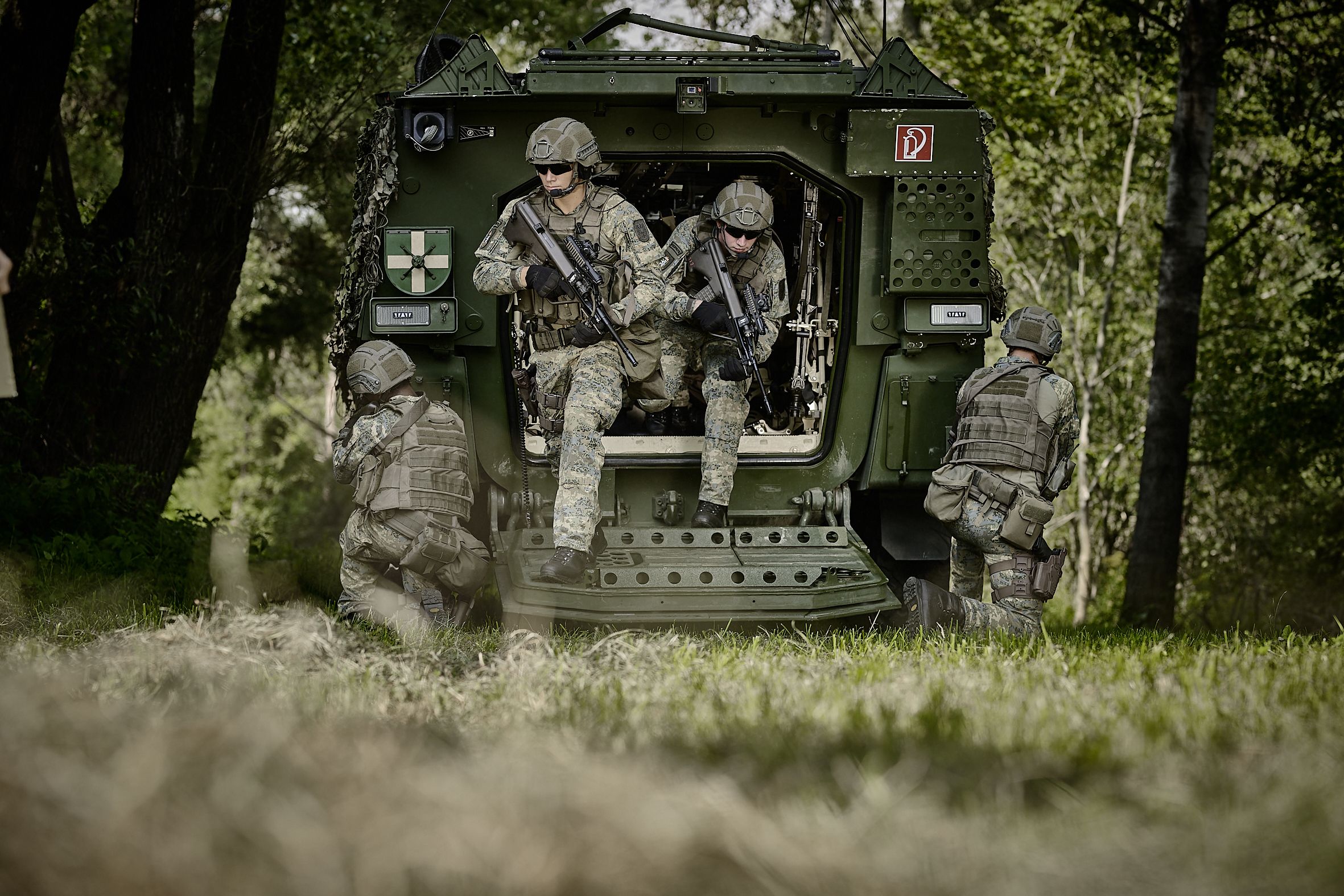 Die Aufgaben der Landstreitkräfte sind vielfältig. Dazu zählen unter anderem die militärische Landesverteidigung, der Schutz der Bevölkerung sowie die Katastrophenhilfe.