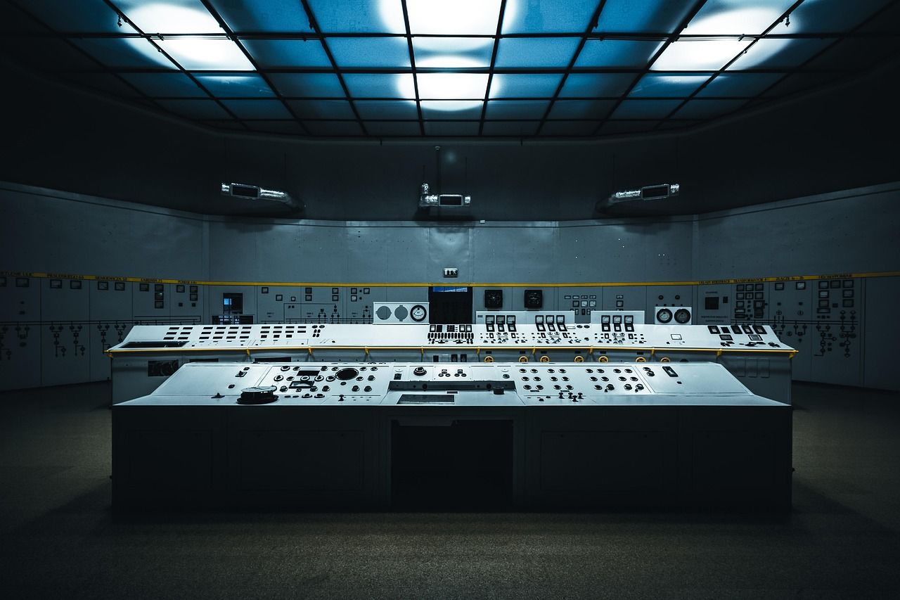 Kontrollraum für Systemüberwachung