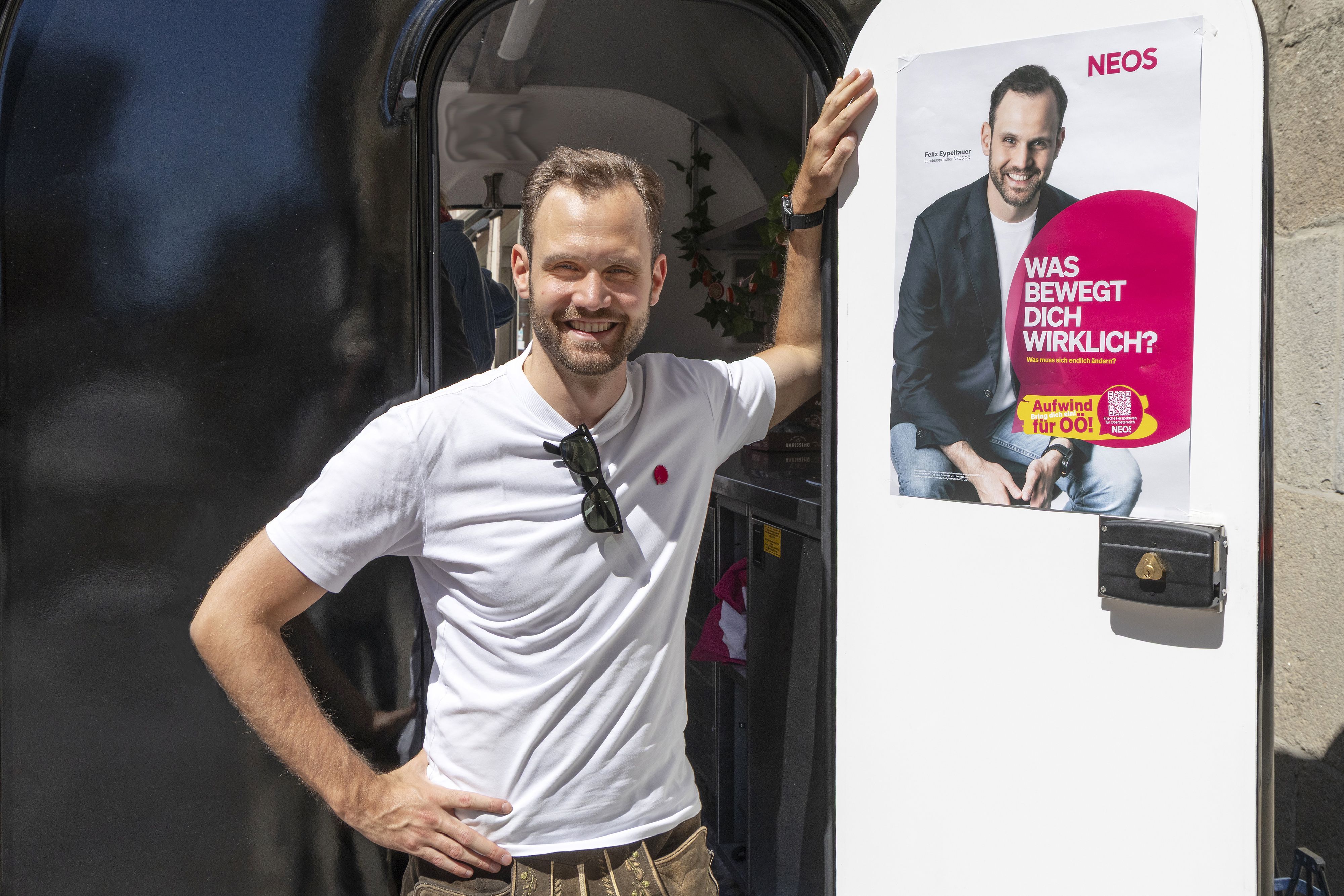 Eypeltauer ist seit sieben Jahren Chef von Neos in OÖ.