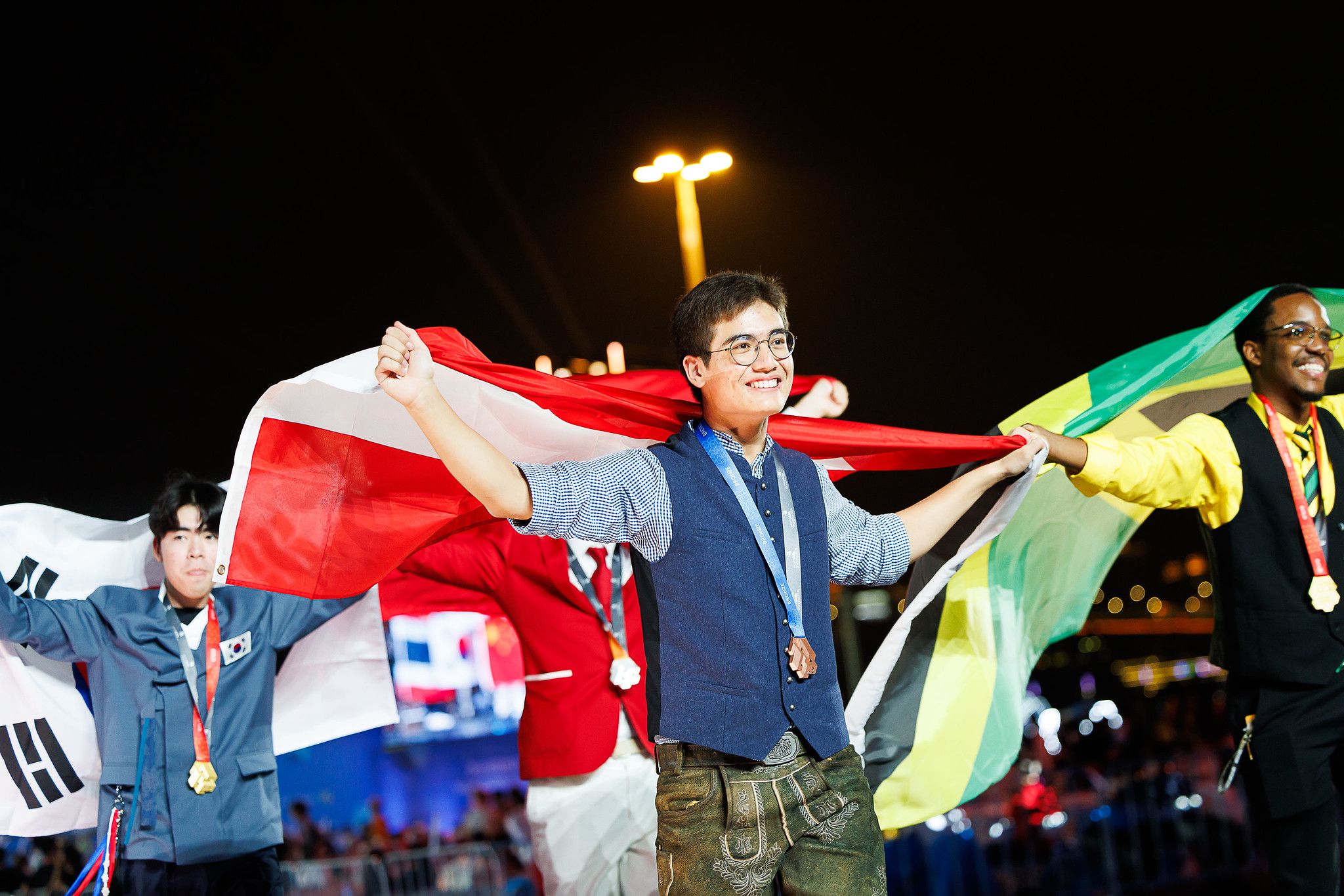 Bronzemedaillengewinner Jonas Baltuska