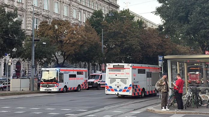 Einsatz am Schottentor bei der Wiener Uni
