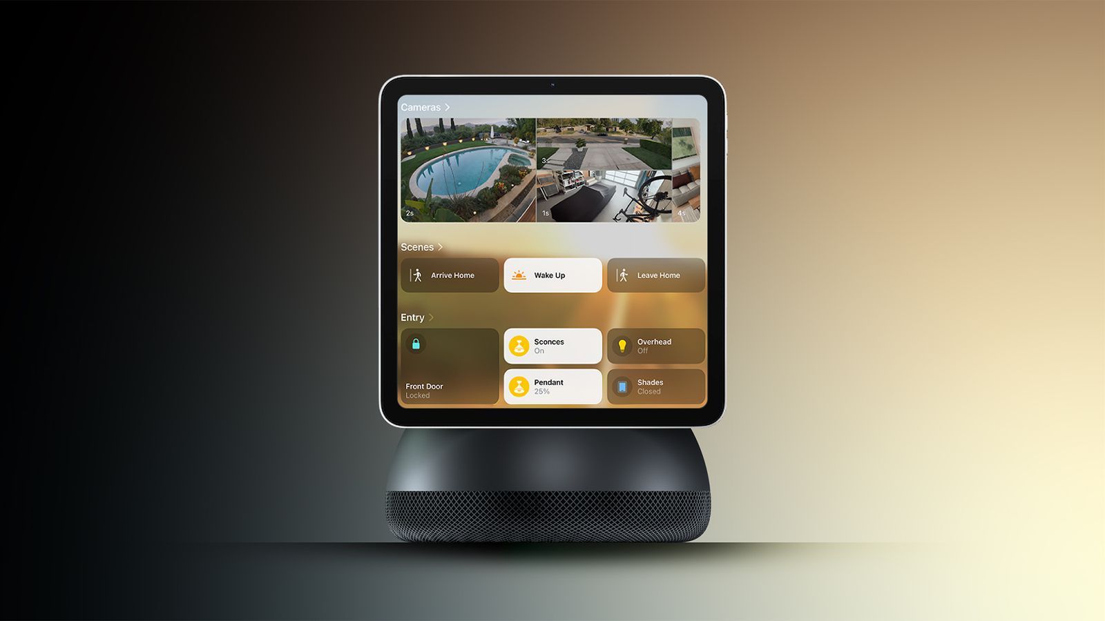 So könnte Apples Home Hub laut MacRumors aussehen.