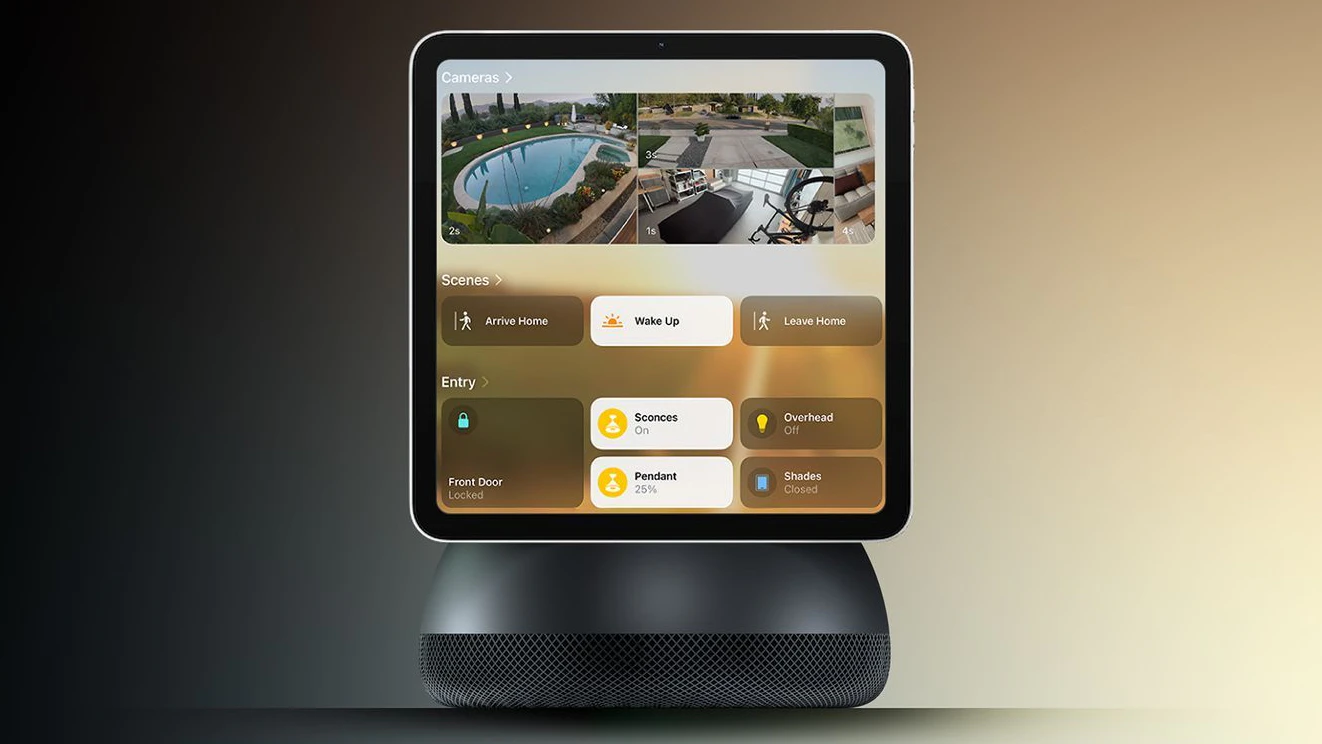 So könnte Apples Home Hub laut MacRumors aussehen.
