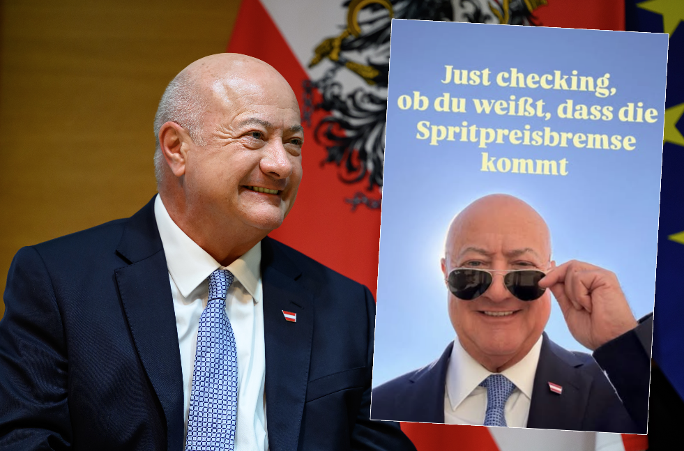 Kanzler Christian Stocker (ÖVP) teilte dieses Foto auf seiner Facebook-Seite-
