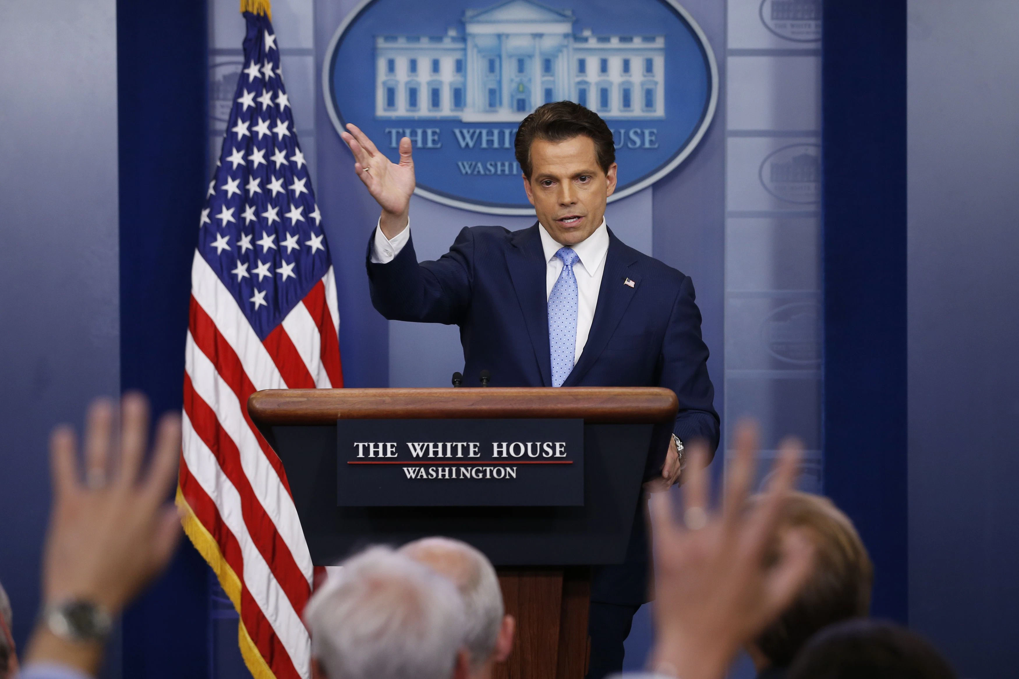 Ganze elf Tage war Anthony Scaramucci Kommunikationsdirektor des Weißen Hauses, dann feuerte ihn Trump, angeblich weil Scaramucci ihn belehrt habe