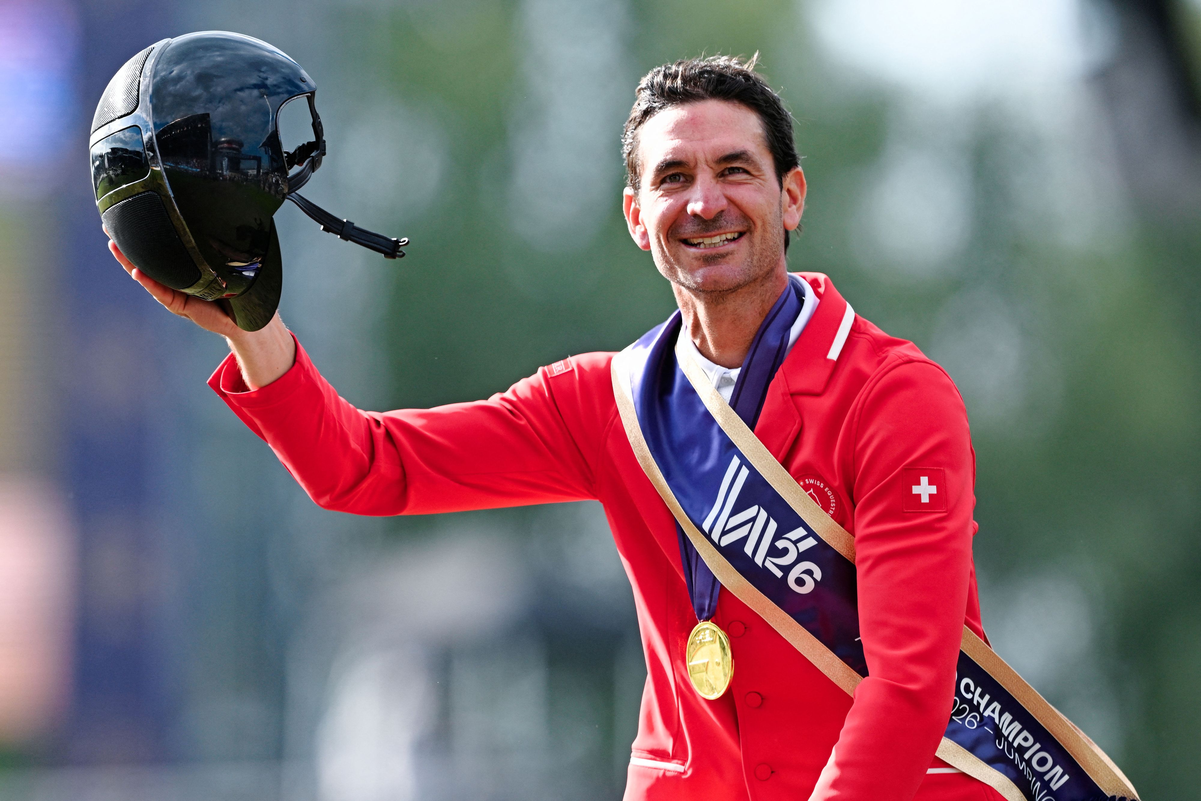 Steve Guerdat wurde vor wenigen Wochen Weltmeister im Springreiten.