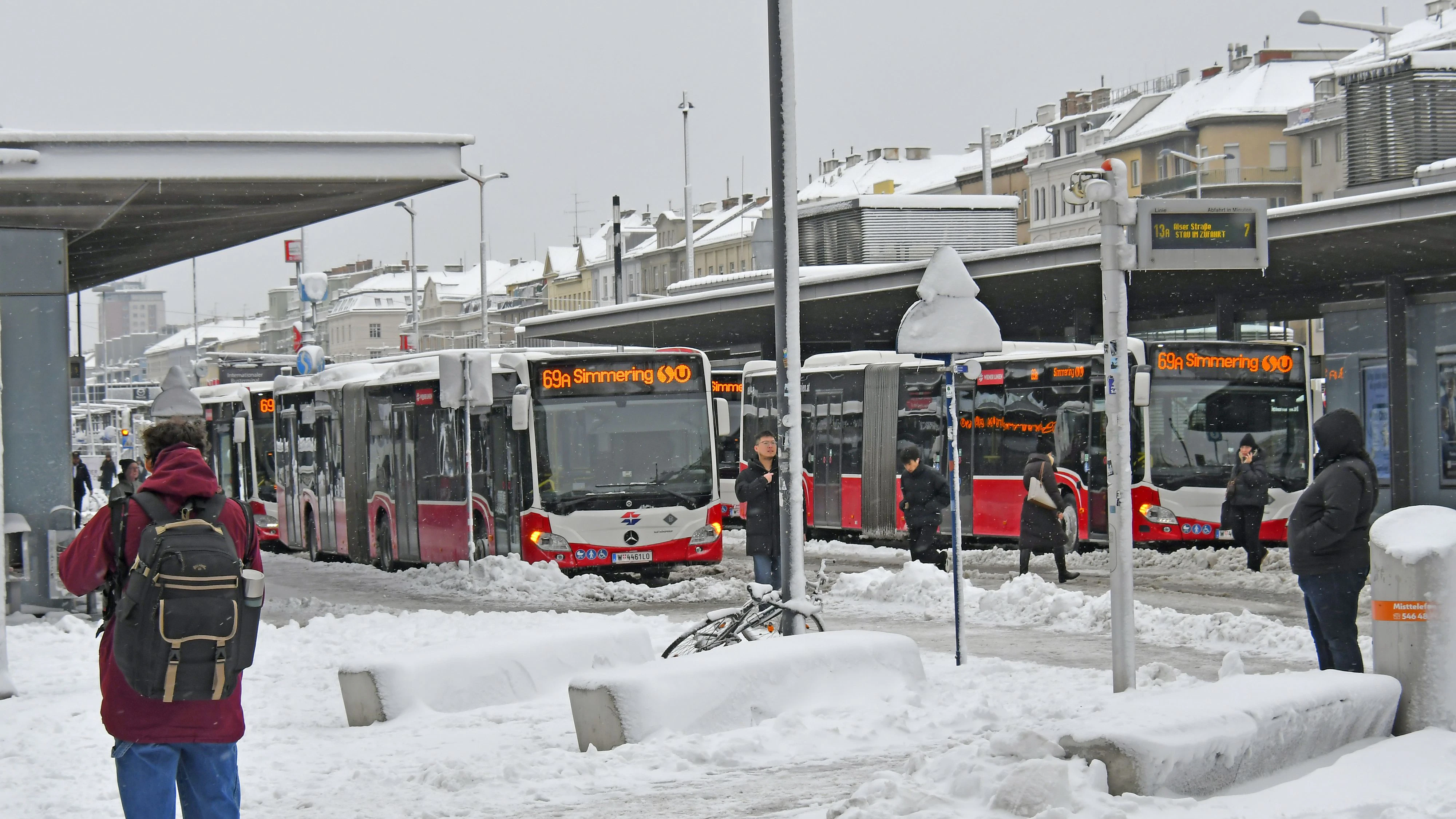 Darf sich Wien etwa bald über den ersten Schnee freuen?