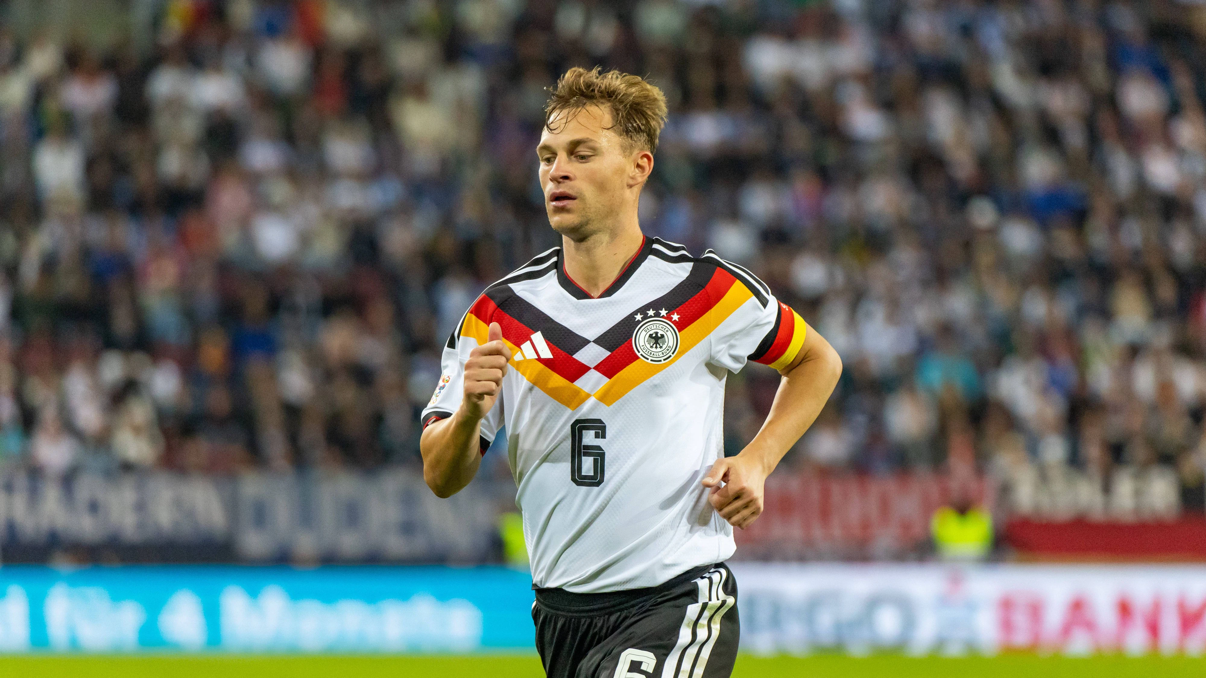 Joshua Kimmich steht wie das deutsche Nationalteam nach der 0:1-Niederlage gegen Griechenland in der Kritik.