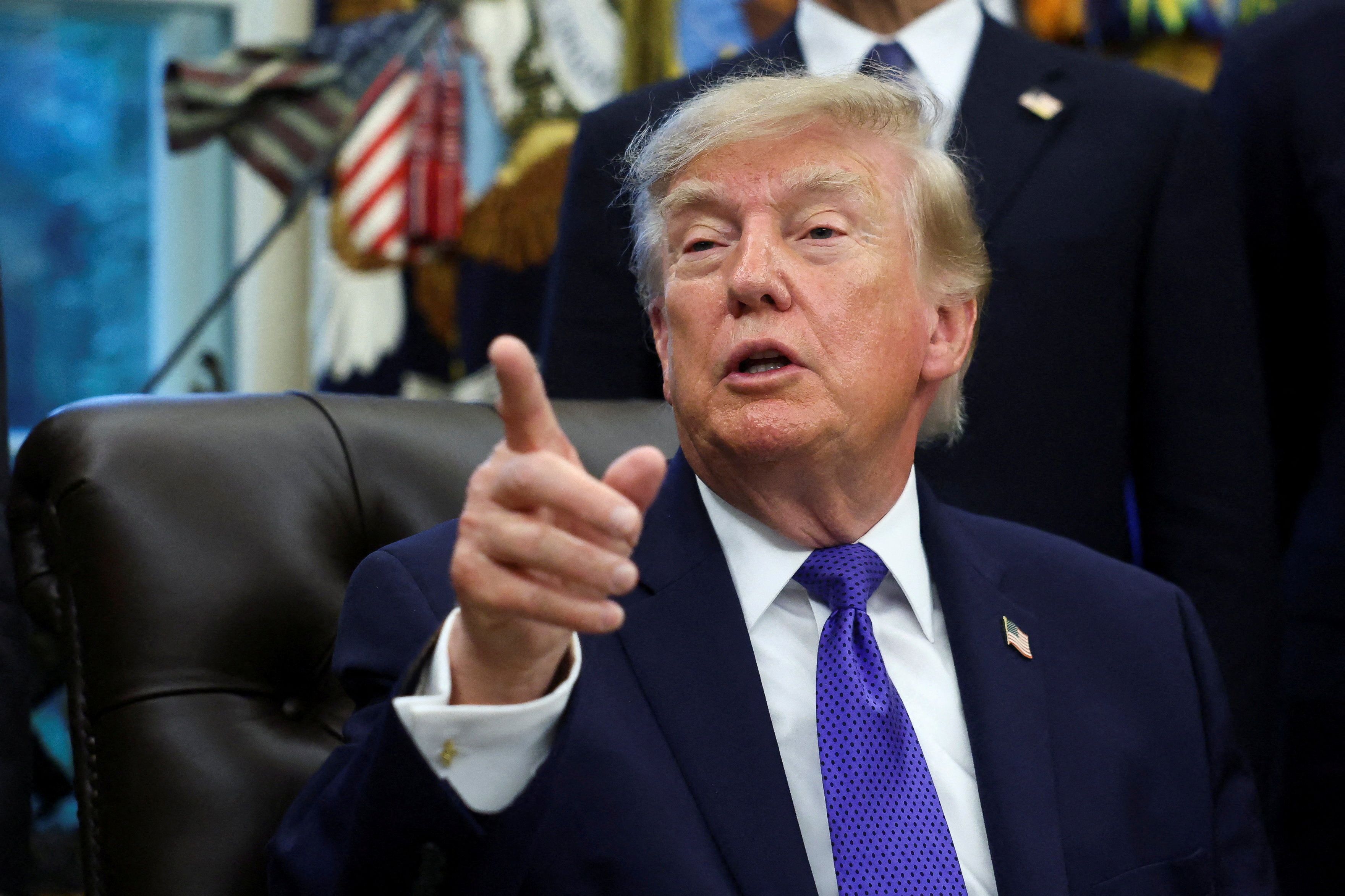 Trump zum mutmaßlichen Iran-Deal: 