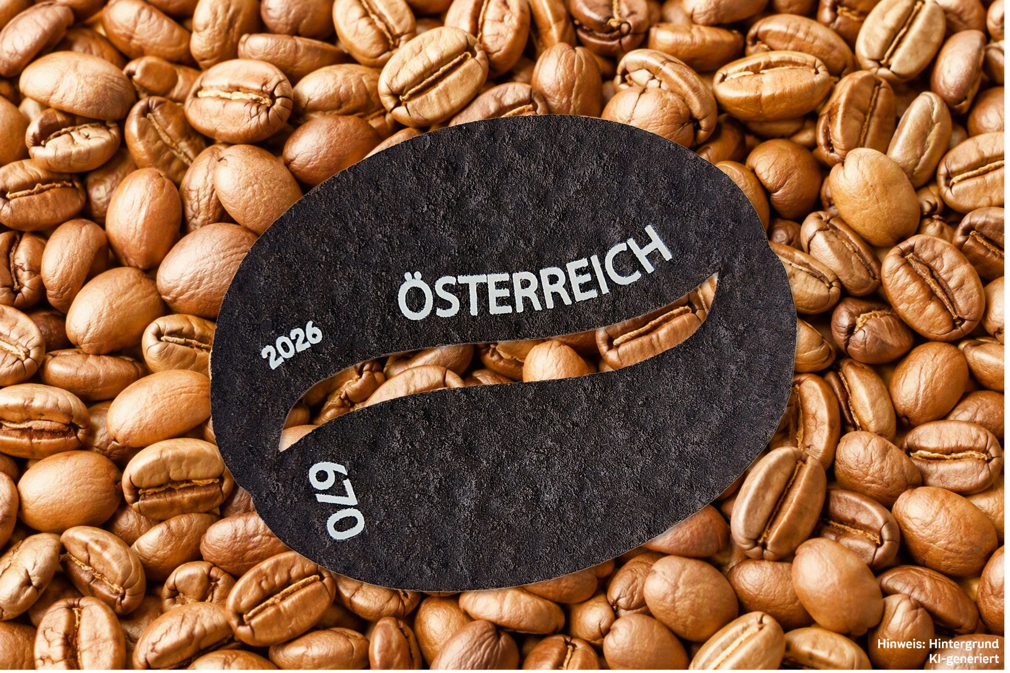 Bohnenform, besteht aus altem Kaffeesud, duftet nach Kaffee: Die Post bringt eine weitere ungewöhnliche Briefmarke heraus.
