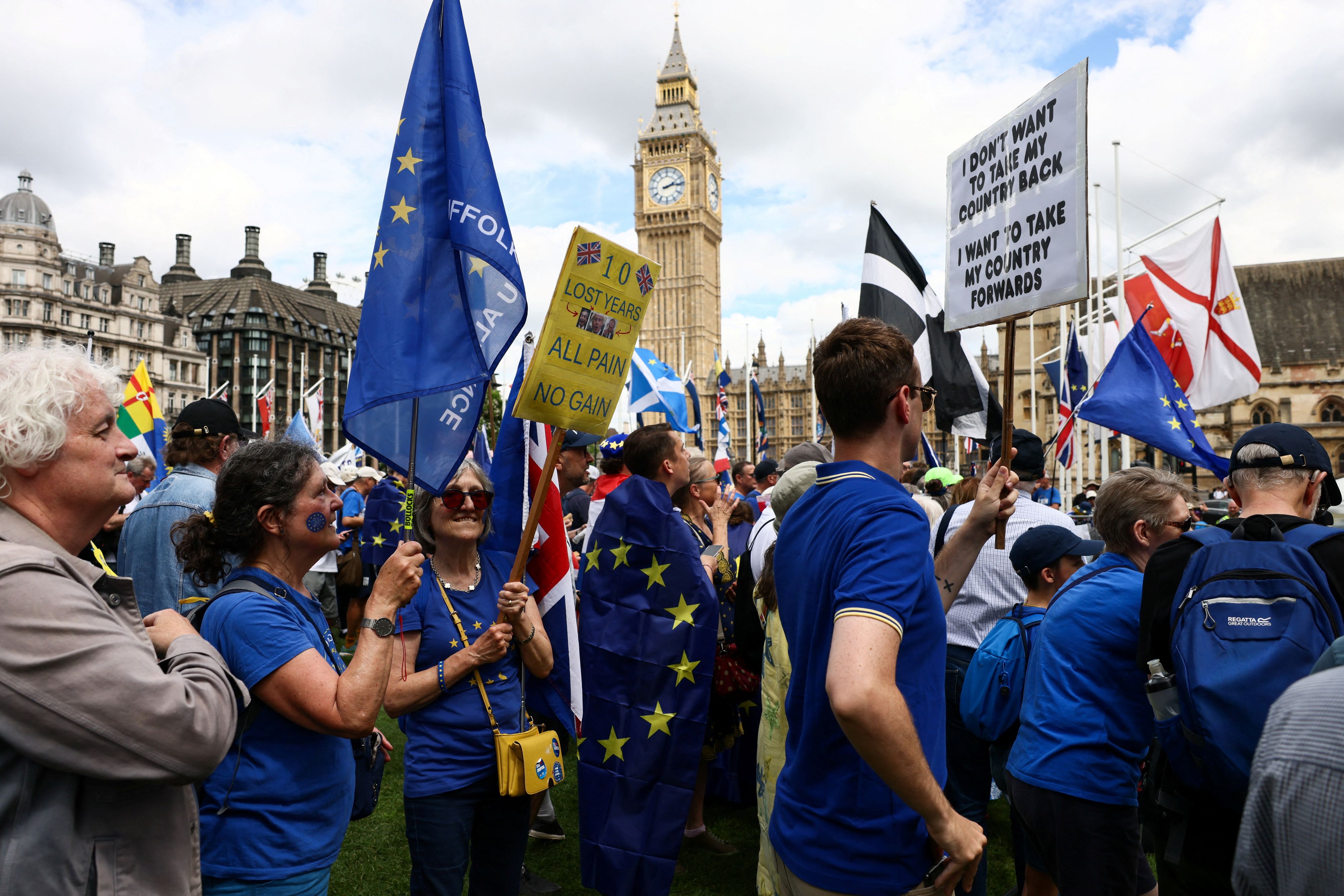 Vor zehn Jahren hielt Großbritannien das Brexit-Referendum ab.