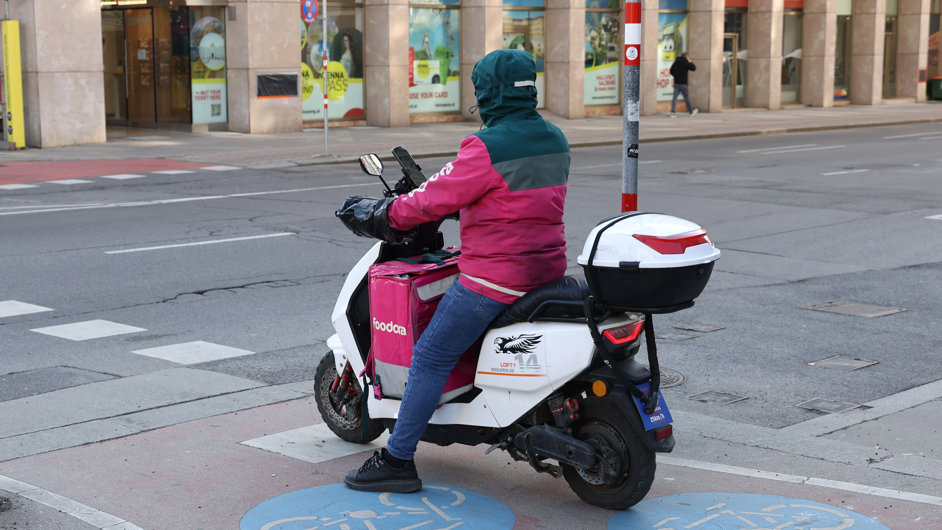 Aus für E-Mopeds beim Lieferdienst.