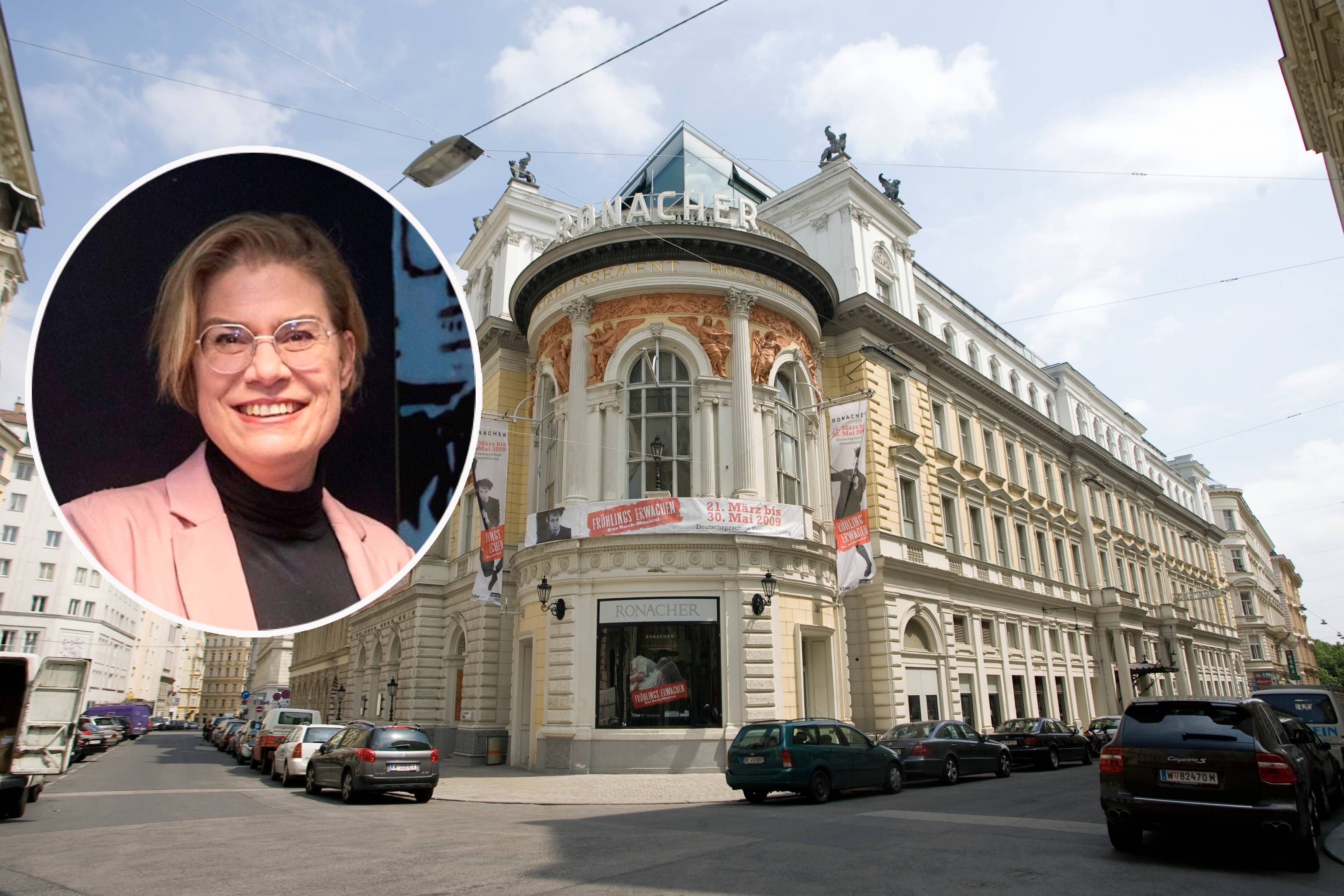 Ursula Berner möchte das Ronacher vermieten – etwa für Kabarettveranstaltungen.