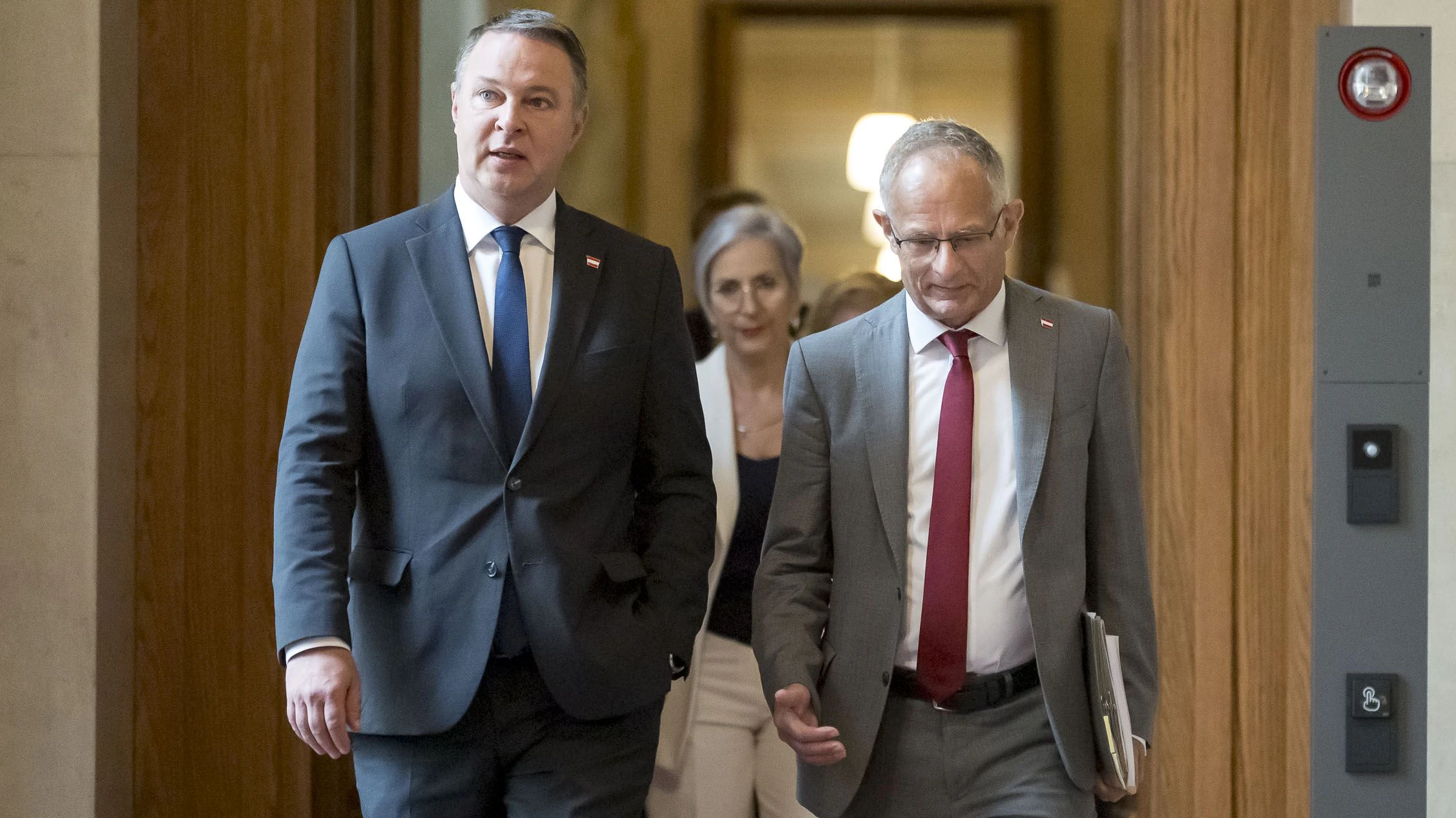 Vor dem Abgang: Babler