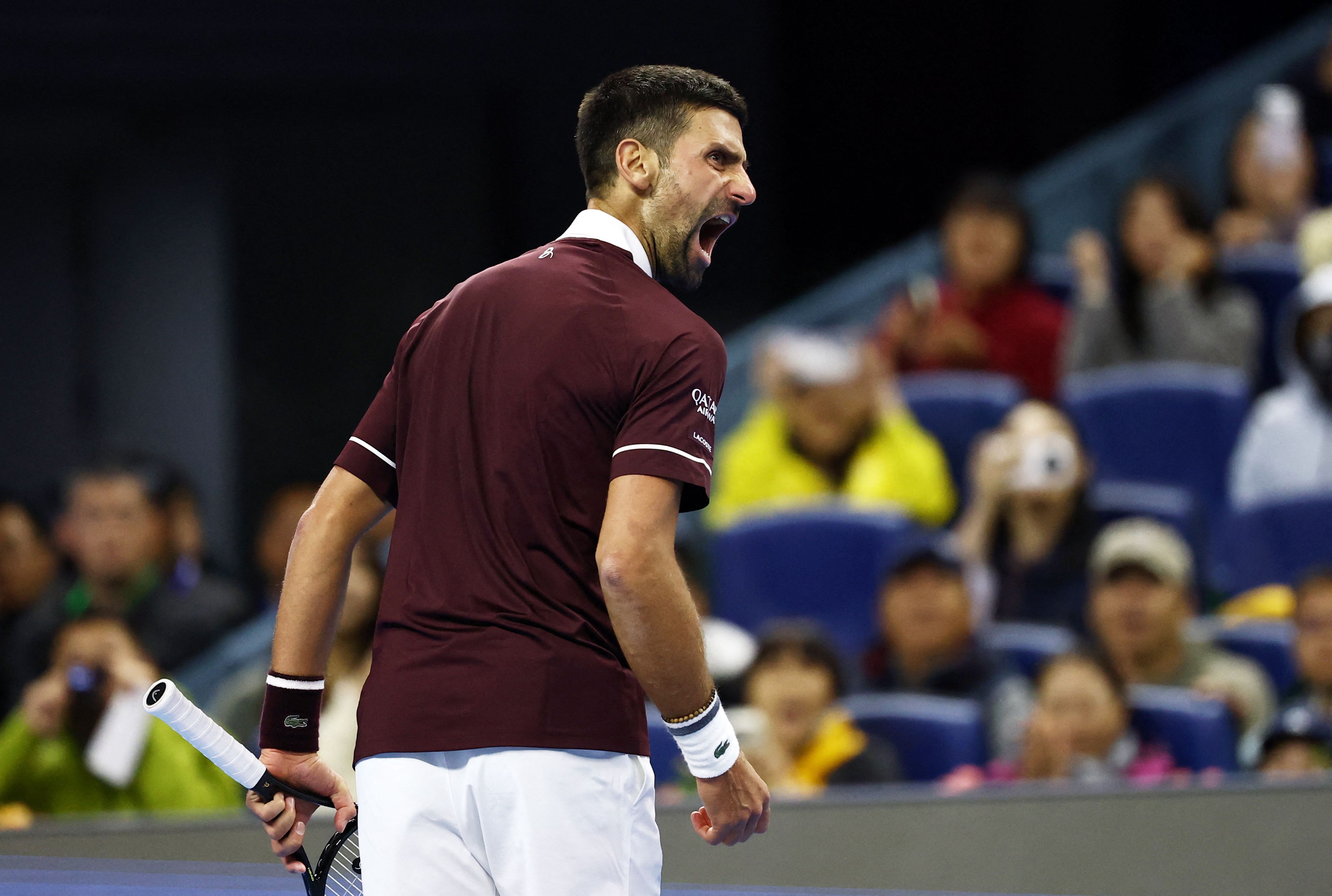 Tennis-Gigant Novak Djokovic feiert seinen 30. Peking-Sieg am Stück. 