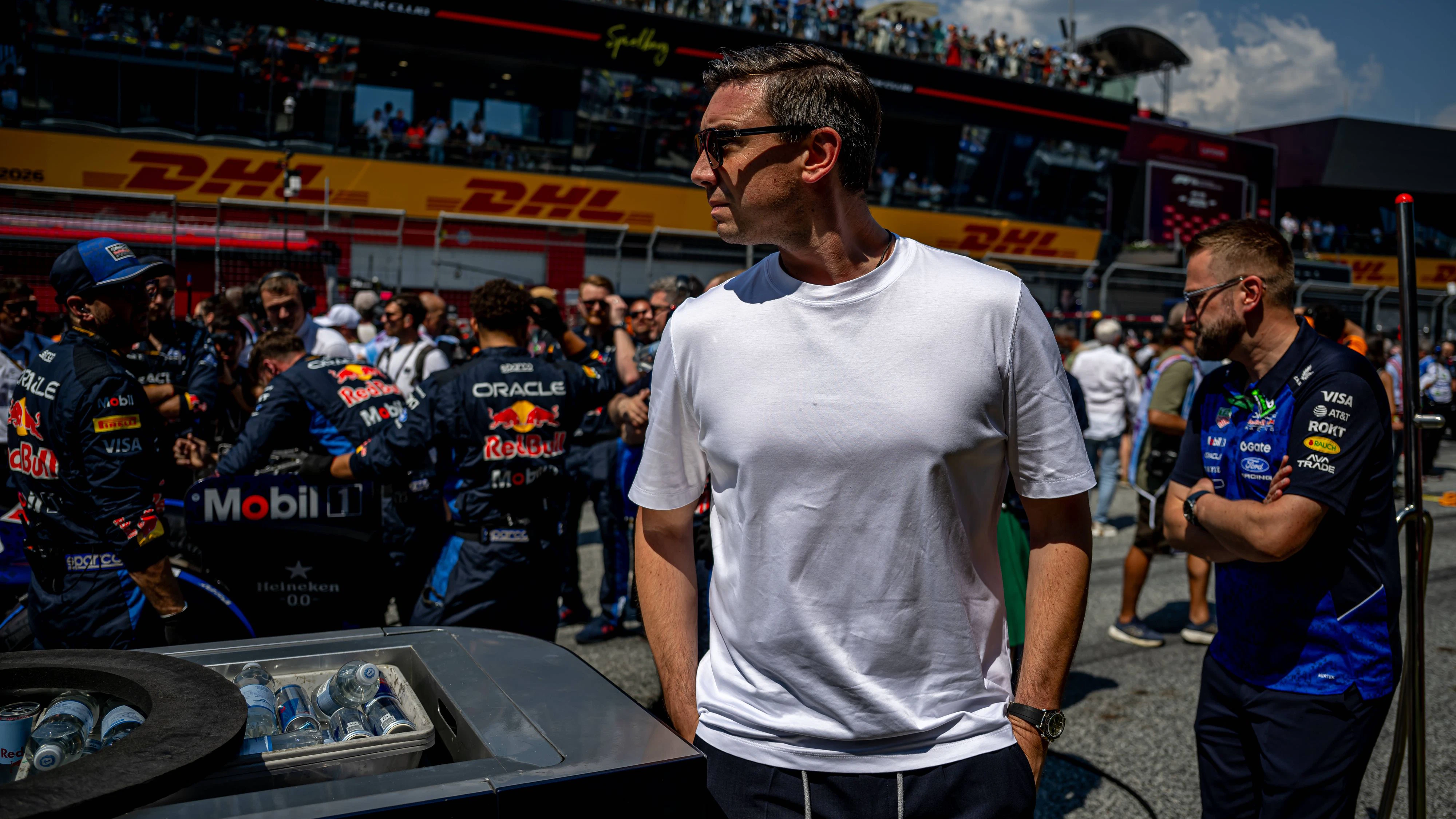 Mark Mateschitz beim Großen Preis von Österreich am Red Bull Ring.