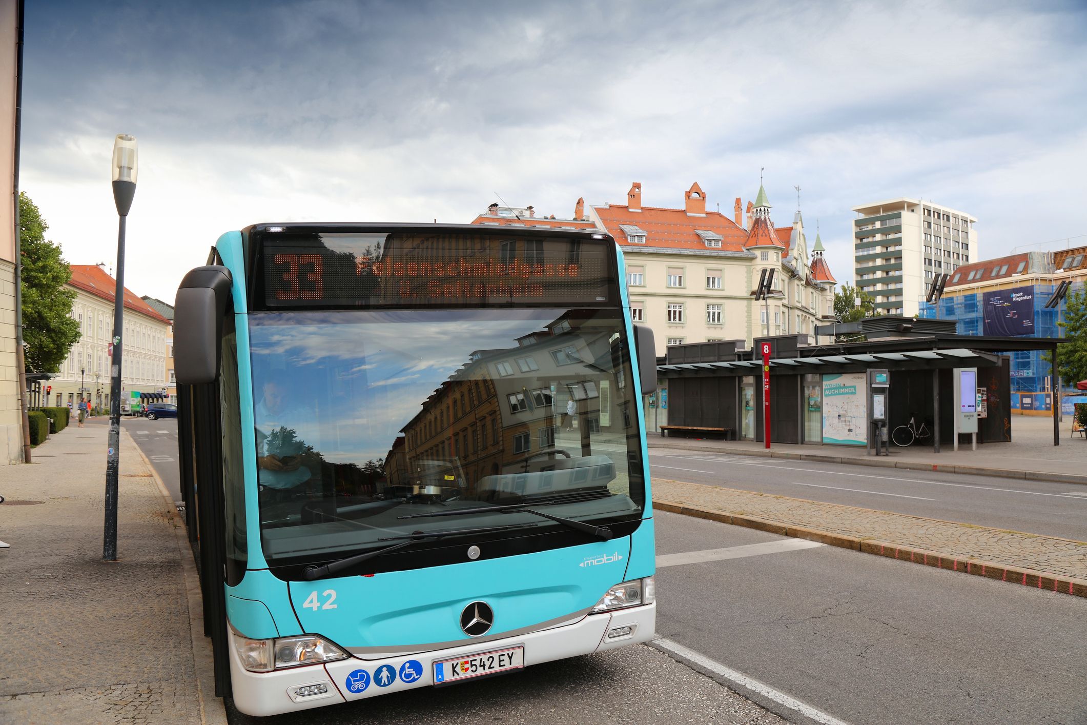 Ein Buslenker ist am Mittwochmorgen in Klagenfurt von einem 59-Jährigen bedroht worden. (Symbolbild)