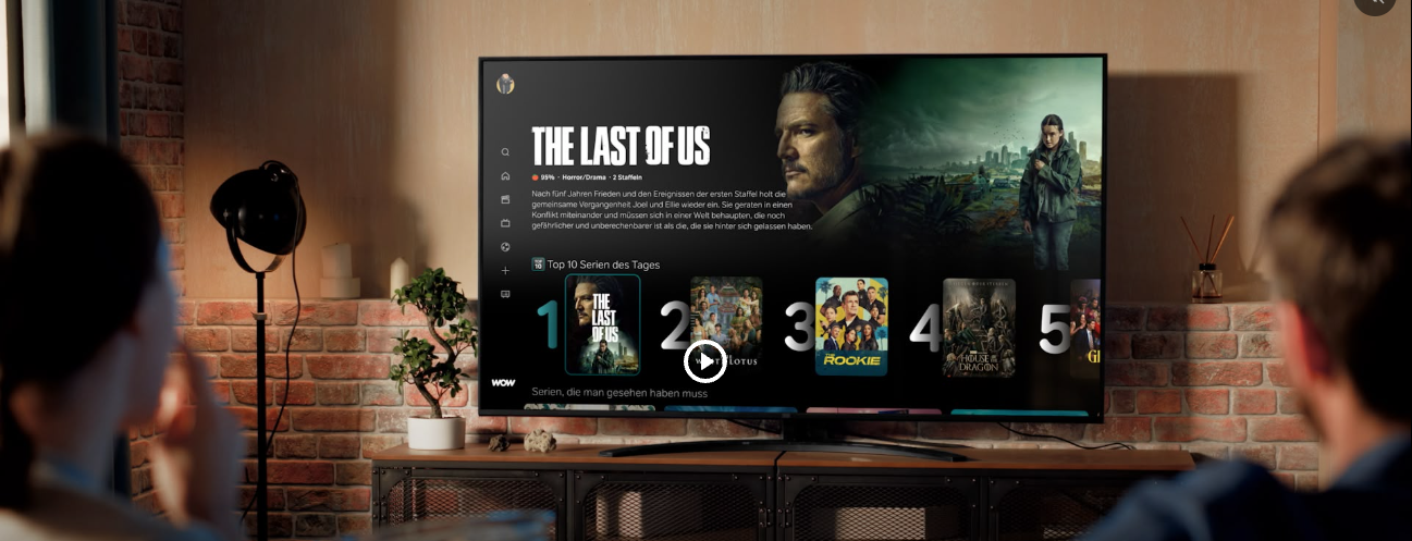 Sky X wird zu WOW. Ab 30. September läuft der neue Streamingdienst in Österreich.