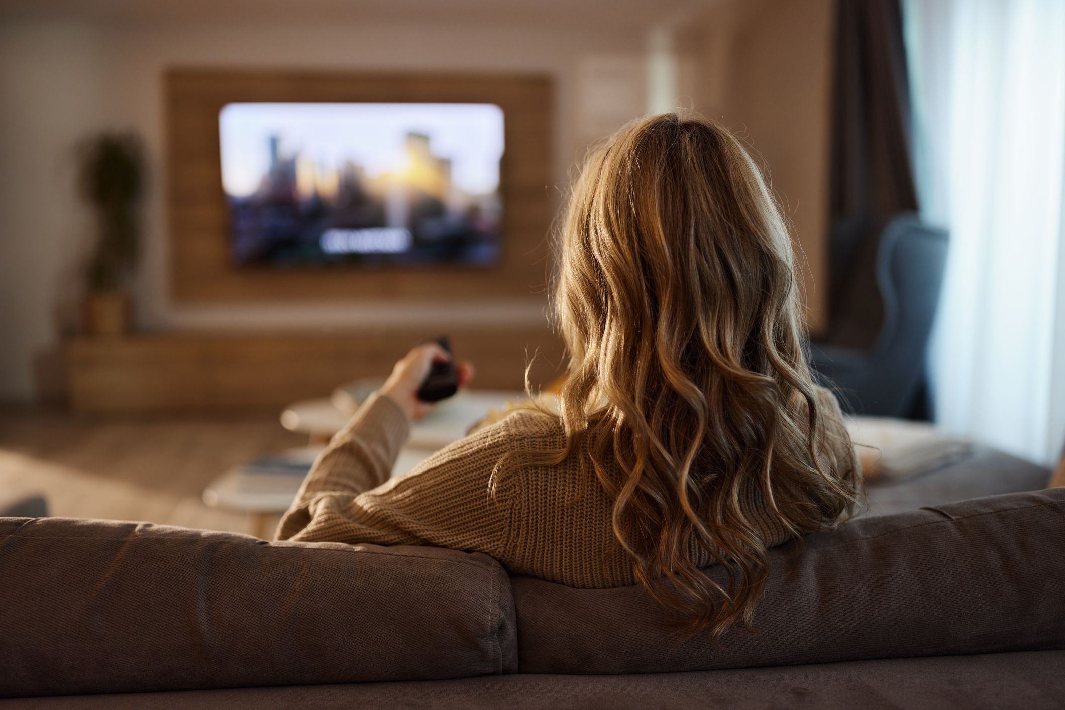 Der Fernseher hat als Multimedia-Zentrale die Funktion von Radio und Hi-Fi-Anlage übernommen.