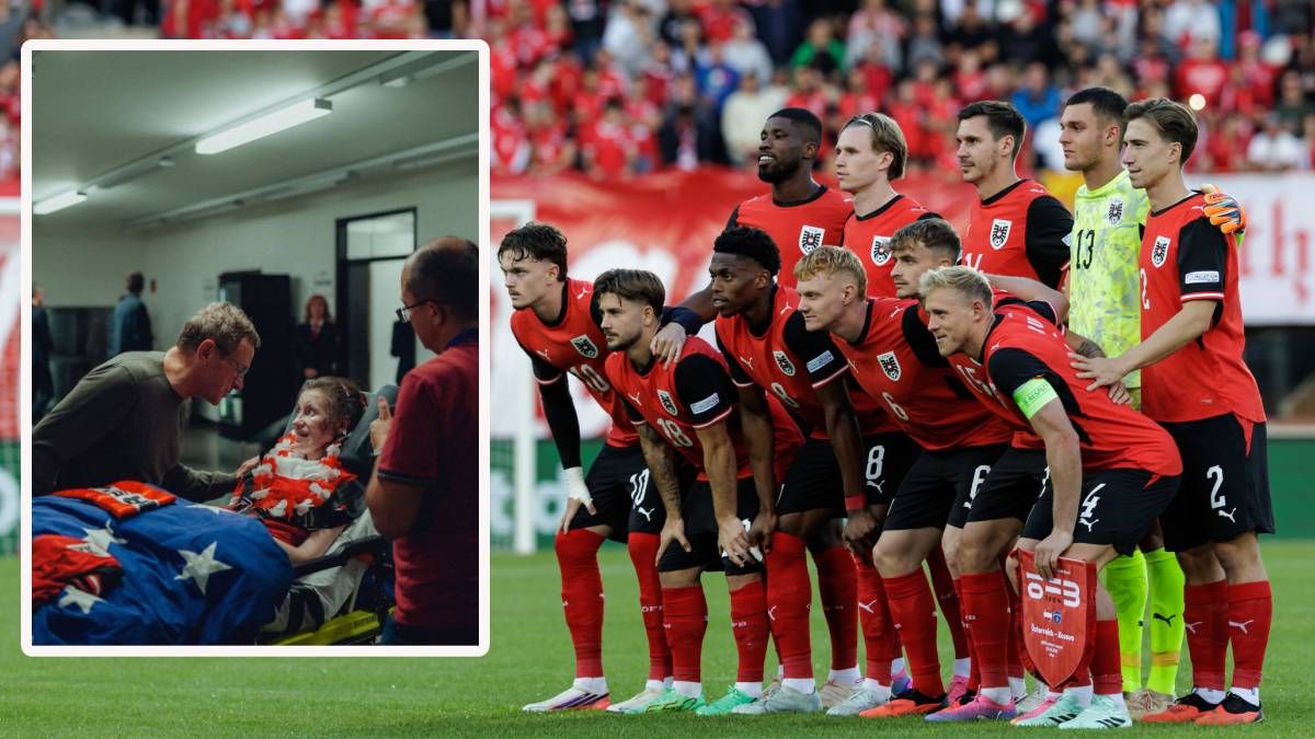 Das Team und Ralf Rangnick erfüllen Julia ihren großen Wunsch.