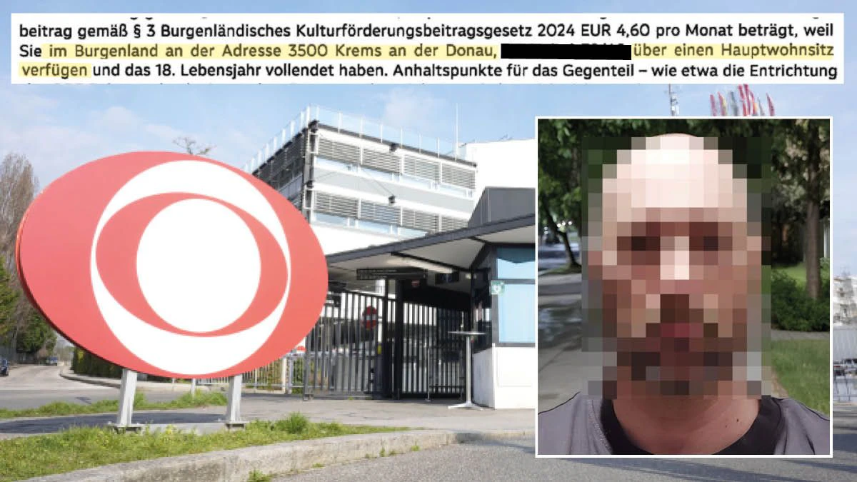 In mehreren Briefen war das falsche Bundesland angegeben, mit finanziellen Konsequenzen für Thomas Z.