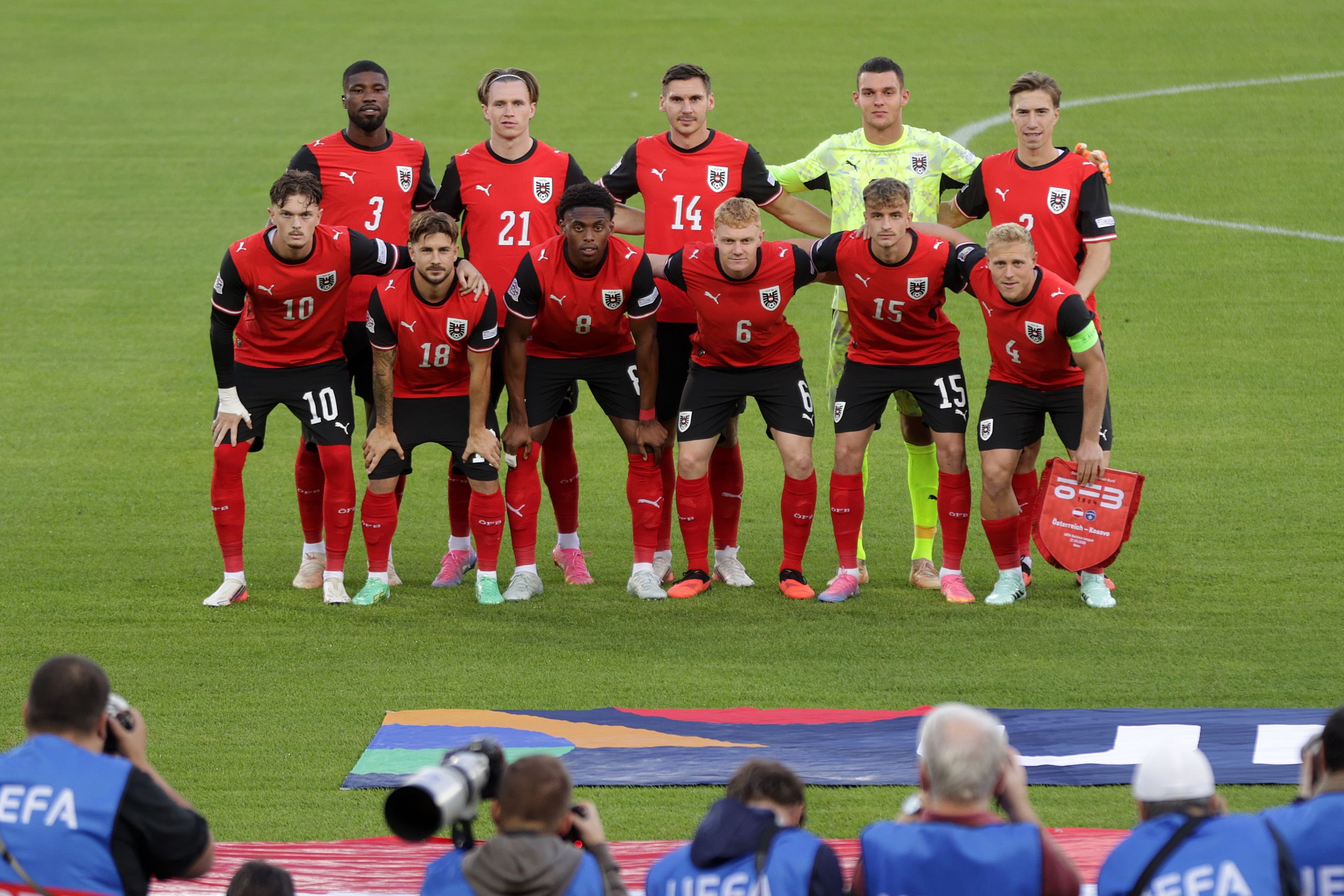 Wer wird für Österreich gegen Irland beginnen? 