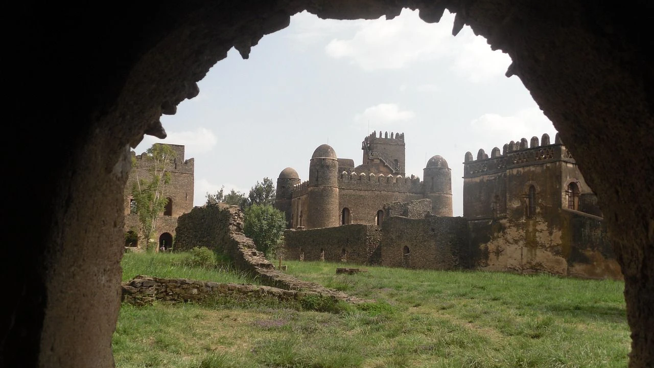 Gondar-Schloss in Äthiopien