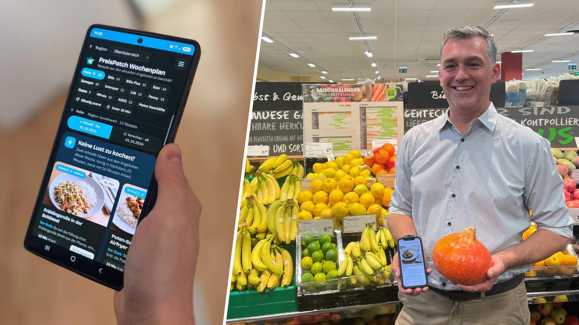 Mit der App kann man laut Mittermair rund 800 Euro pro Jahr sparen.
