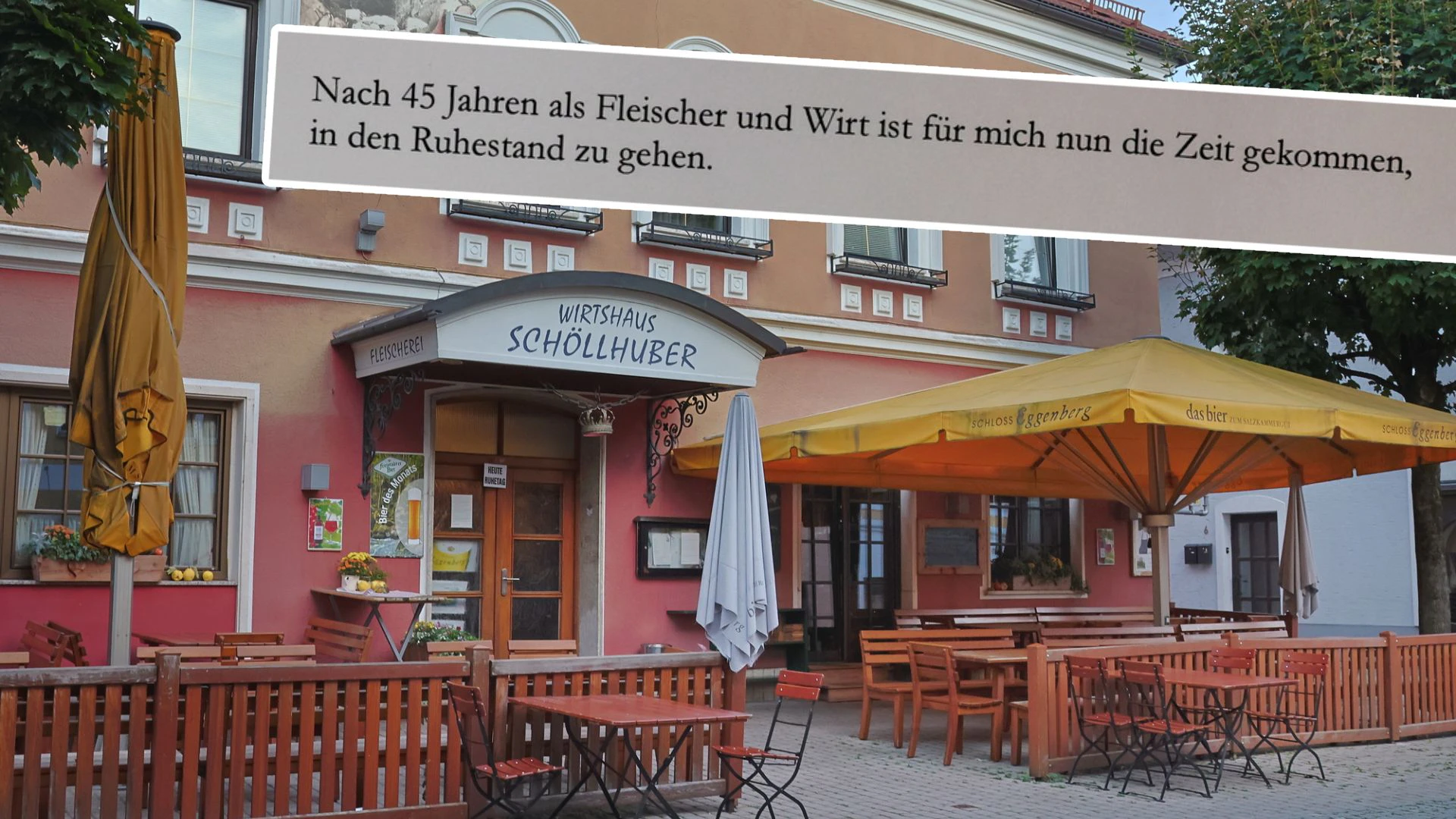 Ist bald Geschichte: der legendäre "Schölli" in Kirchdorf.