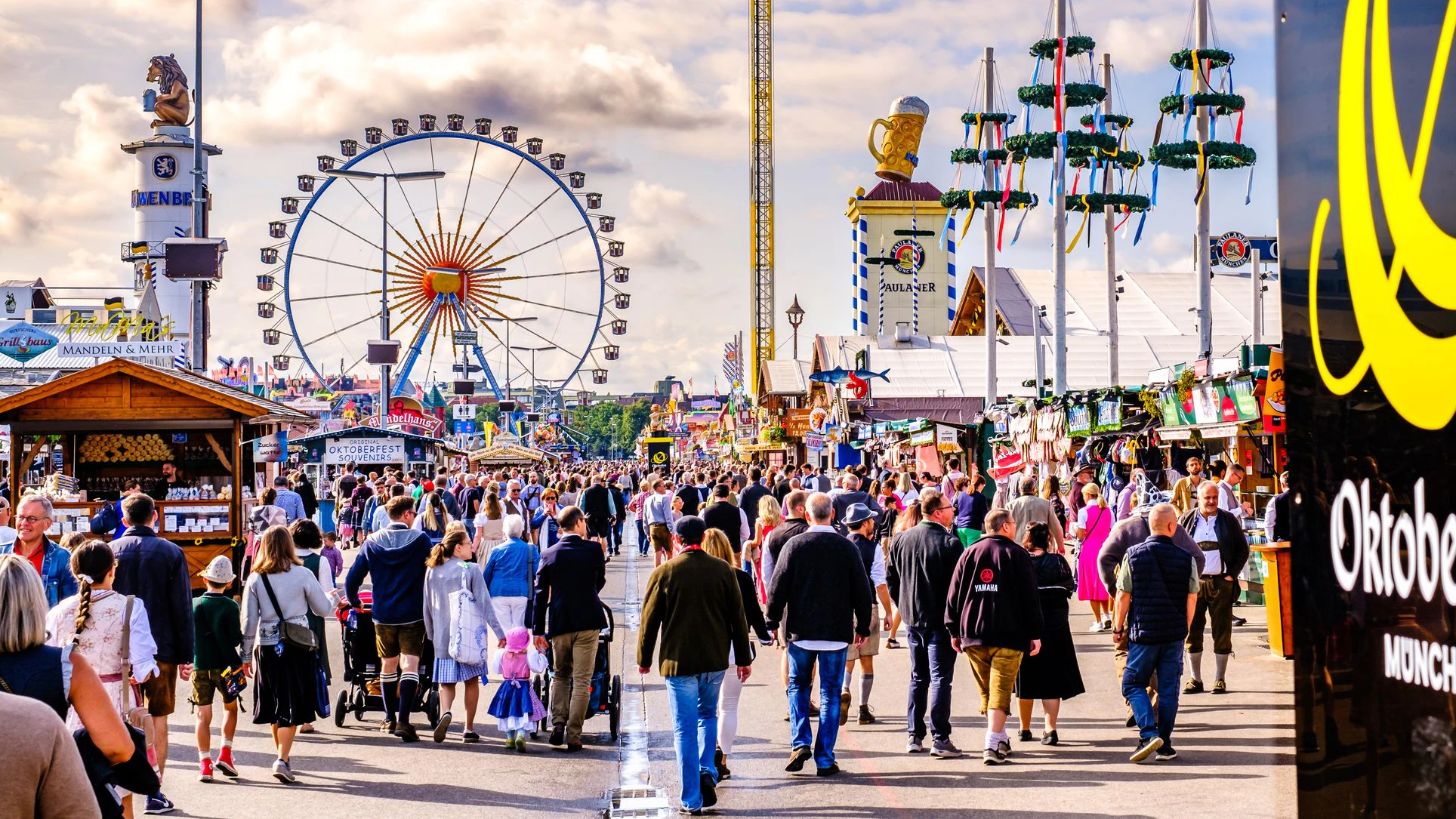Das Oktoberfest in München.