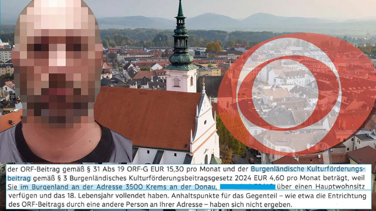 In mehreren Briefen war das falsche Bundesland angegeben, mit finanziellen Konsequenzen für Thomas Z.