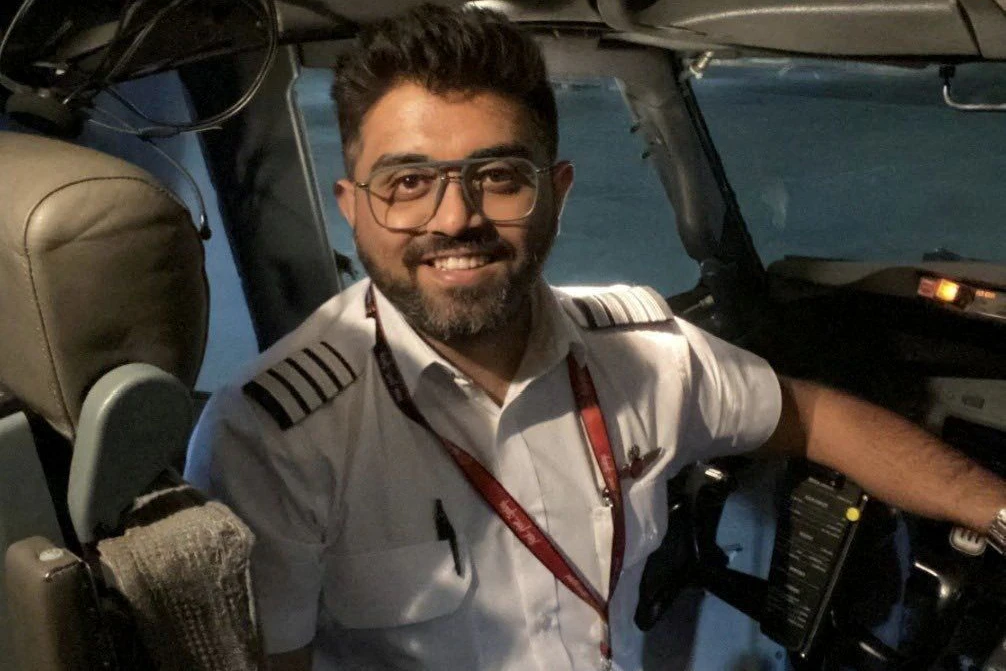 Schwer verletzt, aber außer Lebensgefahr: der indische Pilot der Maschine, Smit Machchhar