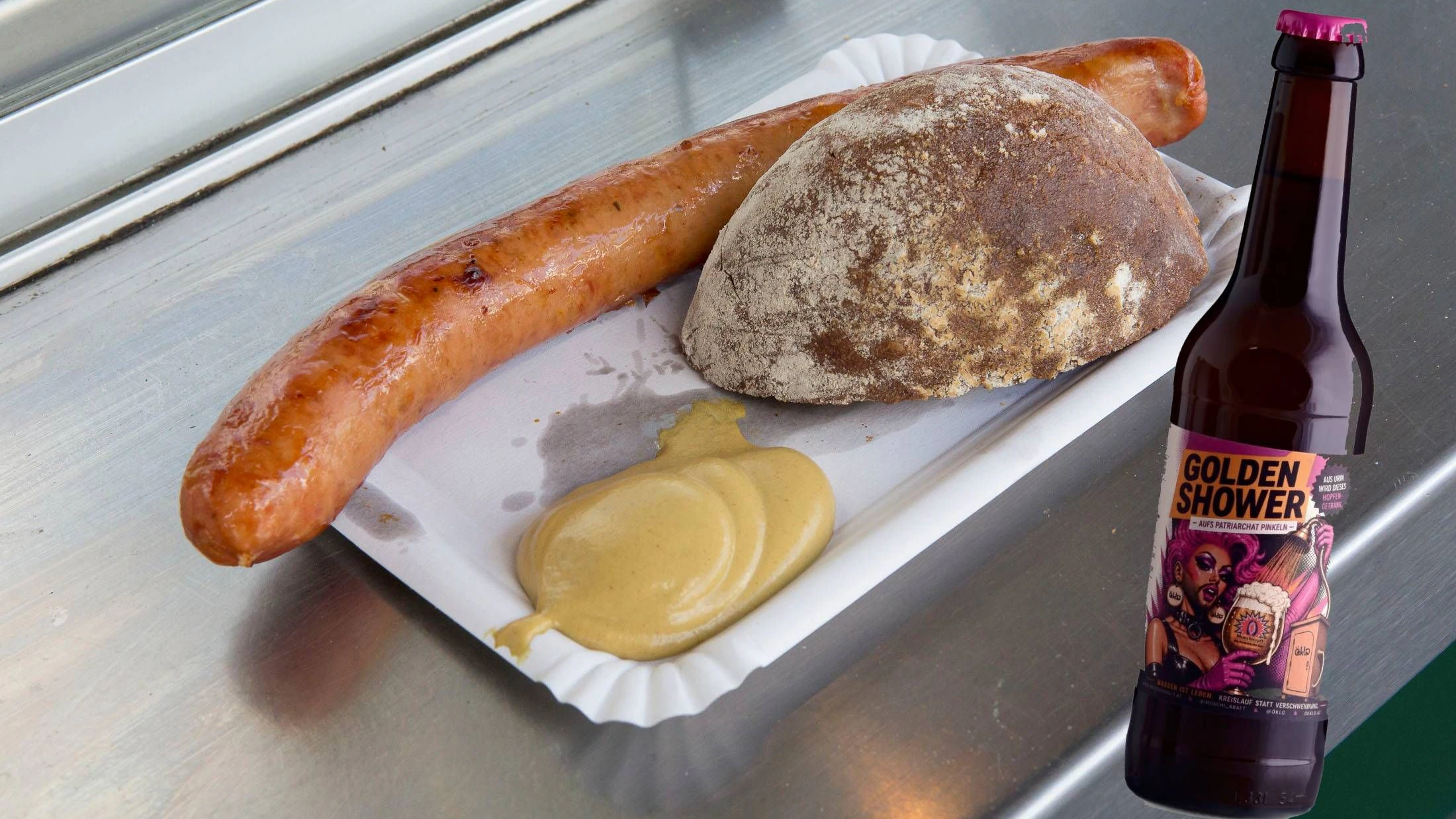 Heute.at - Golden Shower – Wiener Piss-Bier sorgt für Wirbel