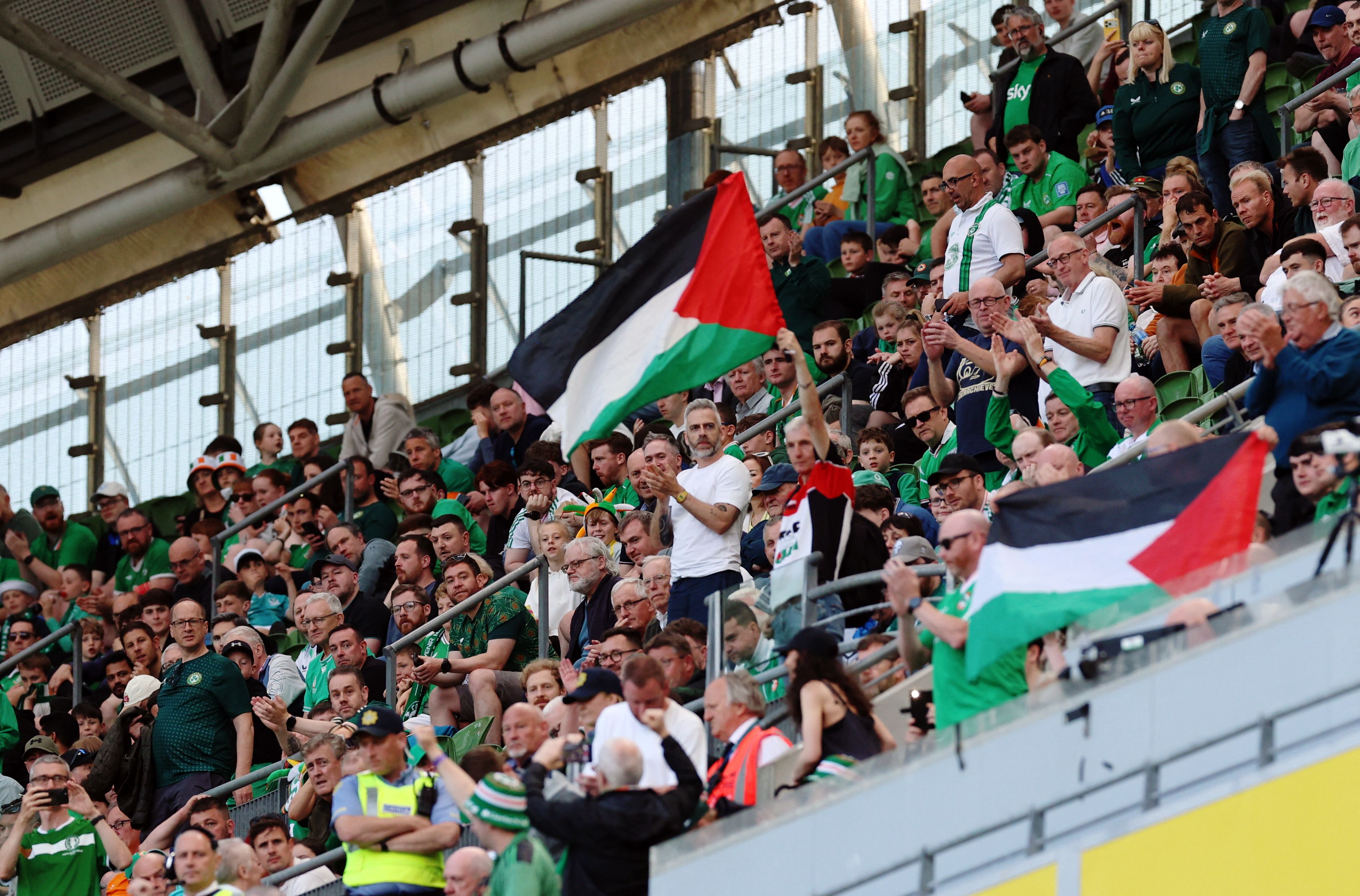 Für das Nations-League-Spiel zwischen Irland und Österreich sind Proteste angekündigt. 