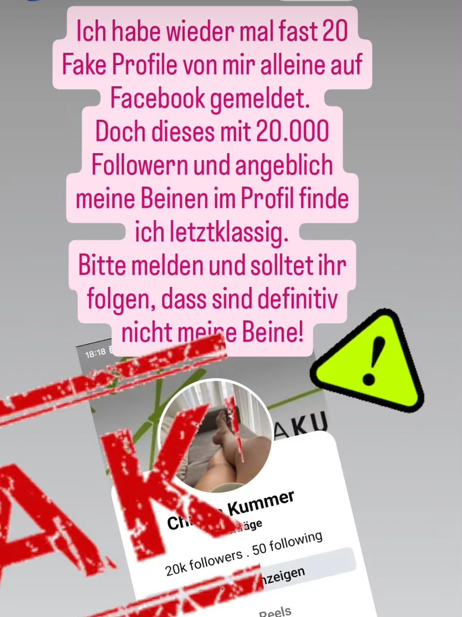 Christa Kummer hat mit Fake-Profilen zu Kämpfen