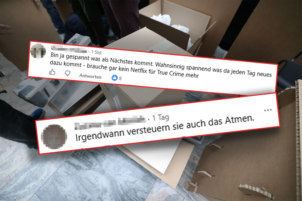 Auf Facebook ließen die 