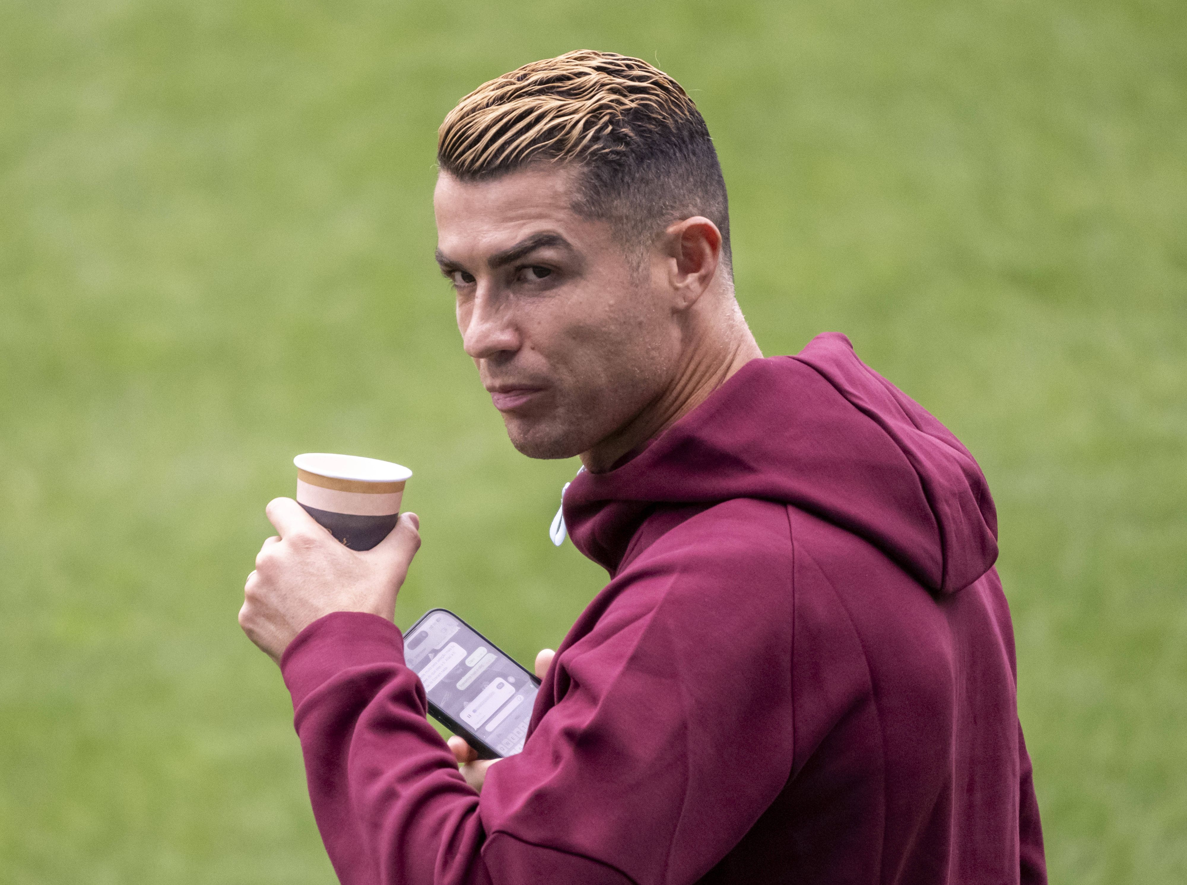 War sogar etwas im Kaffee von Cristiano Ronaldo?