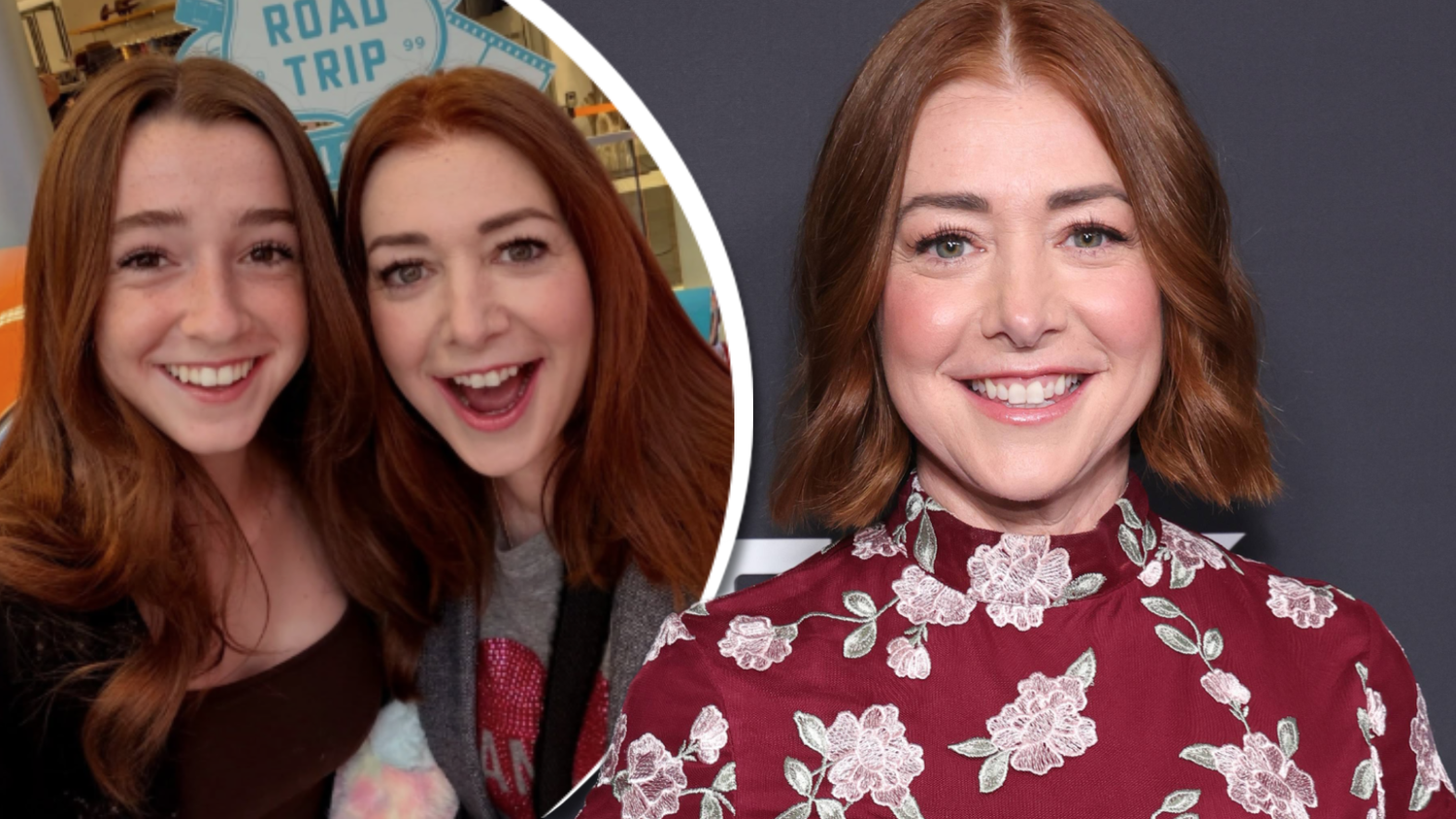 Alyson Hannigan sieht ihrer Tochter sehr ähnlich.
