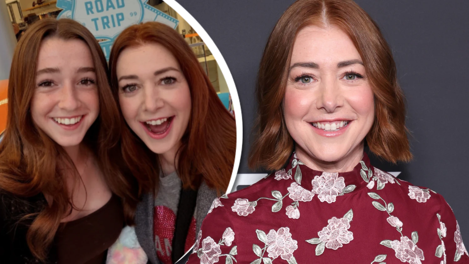 Alyson Hannigan sieht ihrer Tochter sehr ähnlich.
