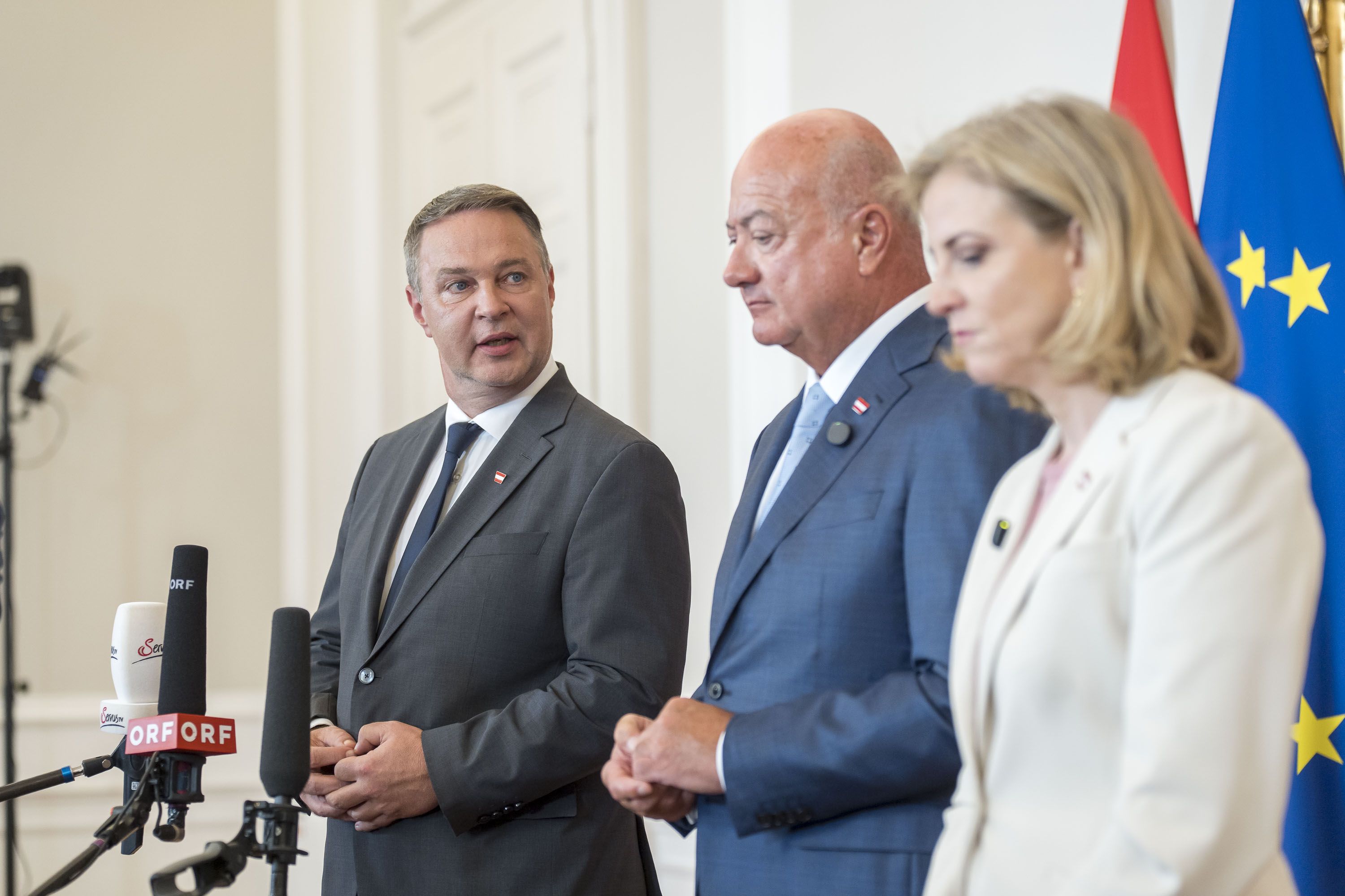 Bablers Beteiligung an der ÖVP-SPÖ-Neos-Koalition neigt sich dem Ende zu.