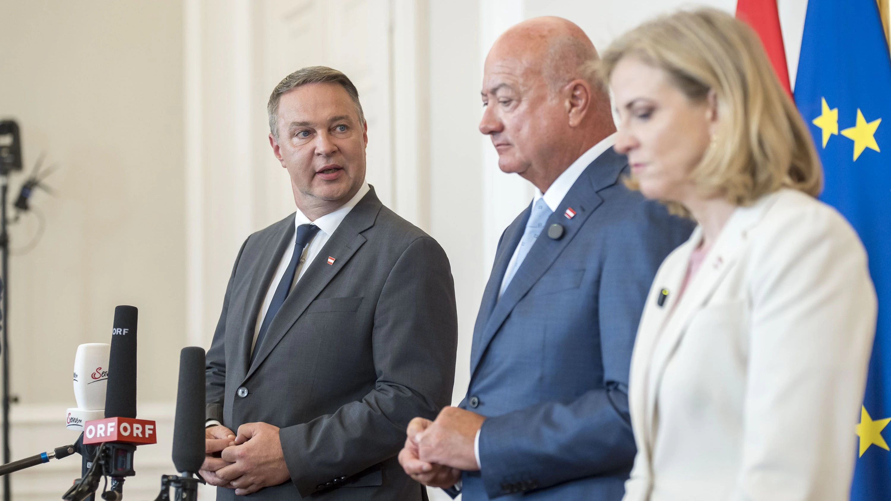 Bablers Beteiligung an der ÖVP-SPÖ-Neos-Koalition neigt sich dem Ende zu.