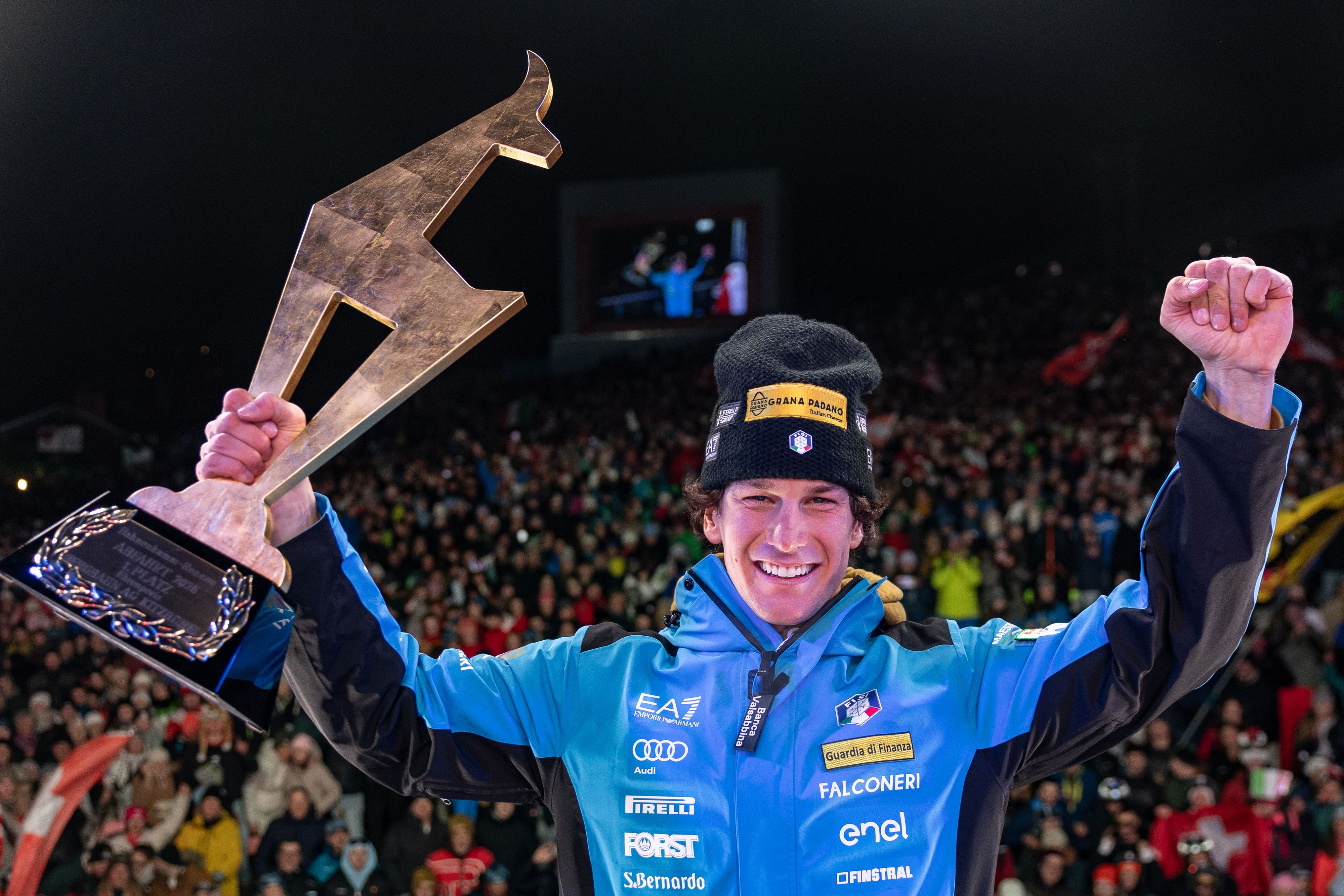 Giovanni Franzoni konnte sich den Sieg in Kitzbühel sichern.