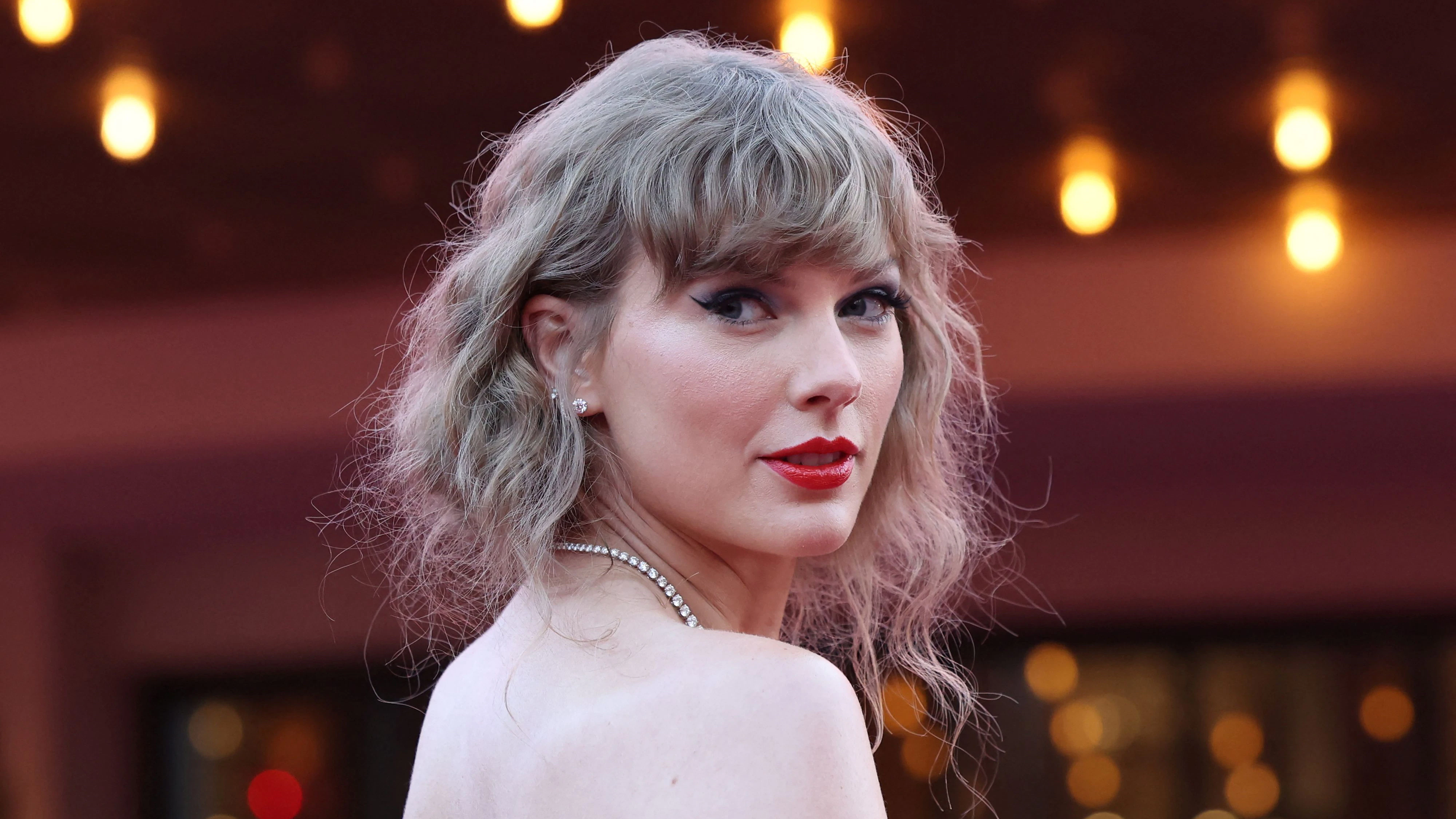 Taylor Swift attends a premiere for Taylor Swift: The Eras Tour in Los Angeles, California, U.S., October 11, 2023. REUTERS/Mario Anzuoni