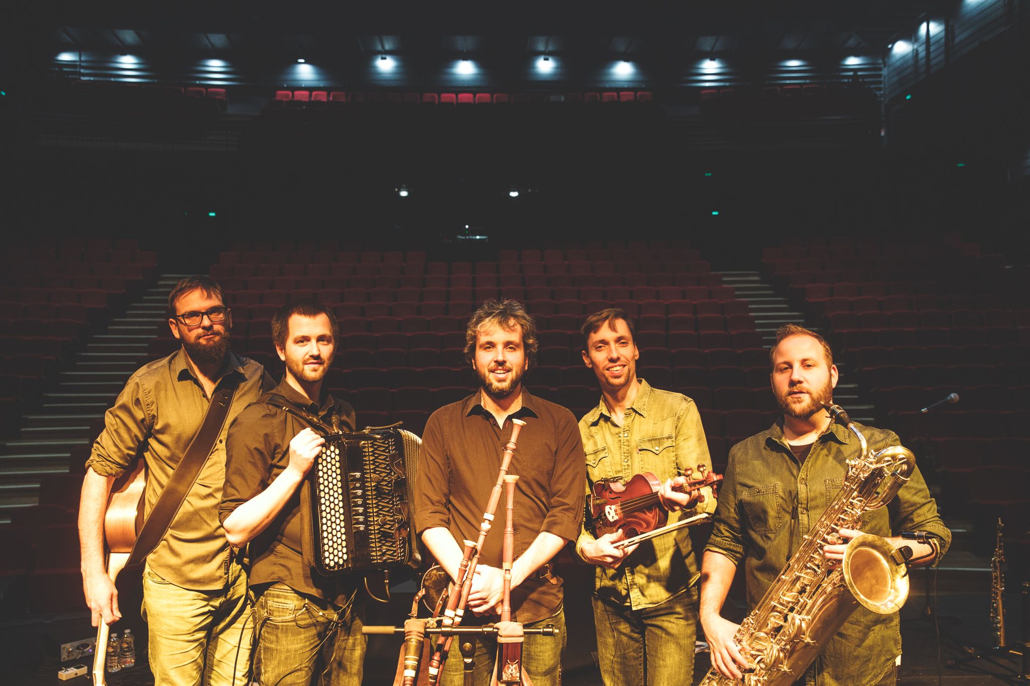 Flämische Volksmusik wie anno dazumal aufgeführt vom WÖR Ensemble.