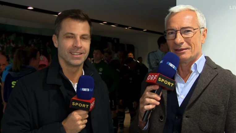 Heute.at - Auf die Jacke gekackt! ORF-Duo verwundert im Live-TV