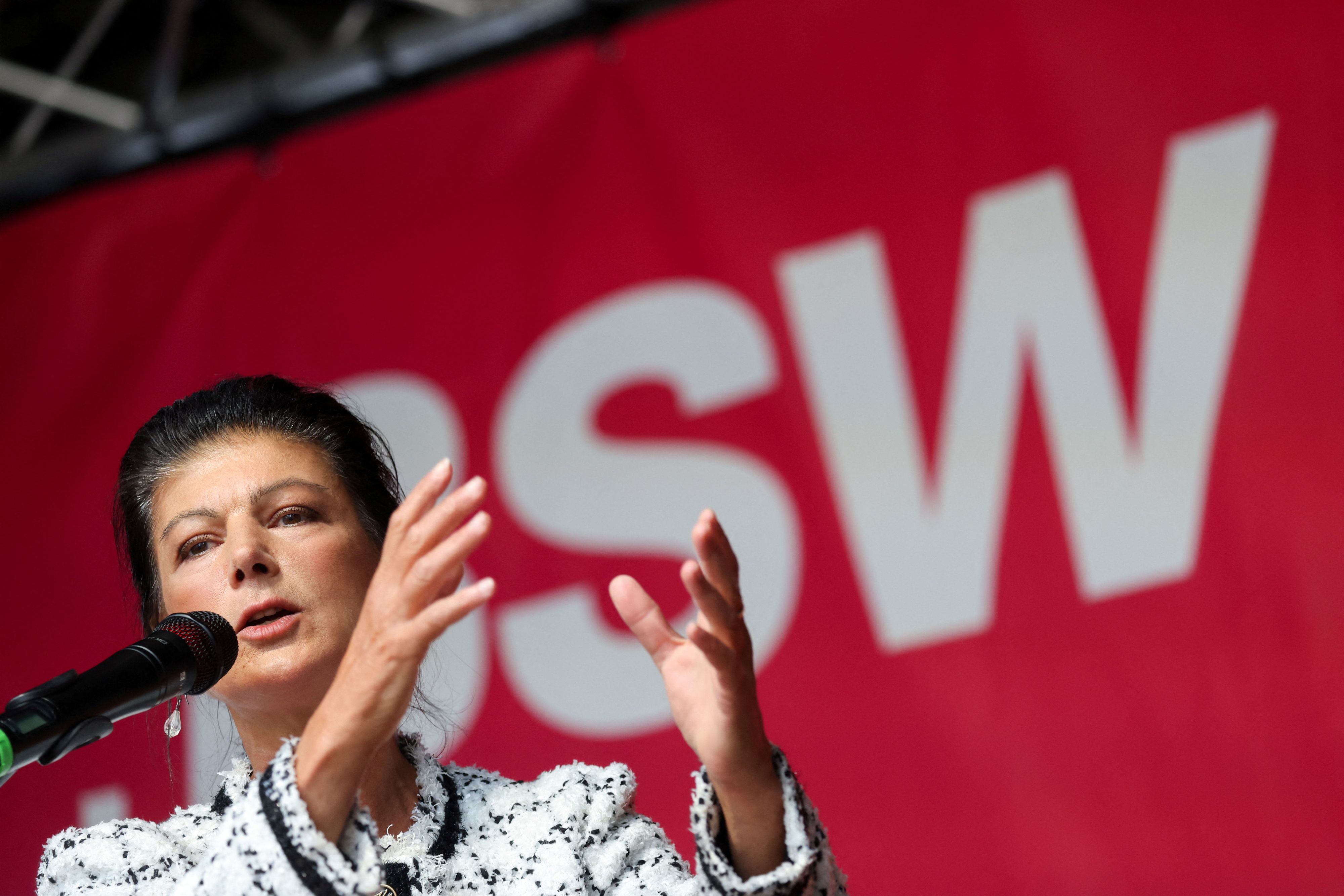 <strong>Sahra Wagenknecht</strong> hatte die Partei 2024 gegründet