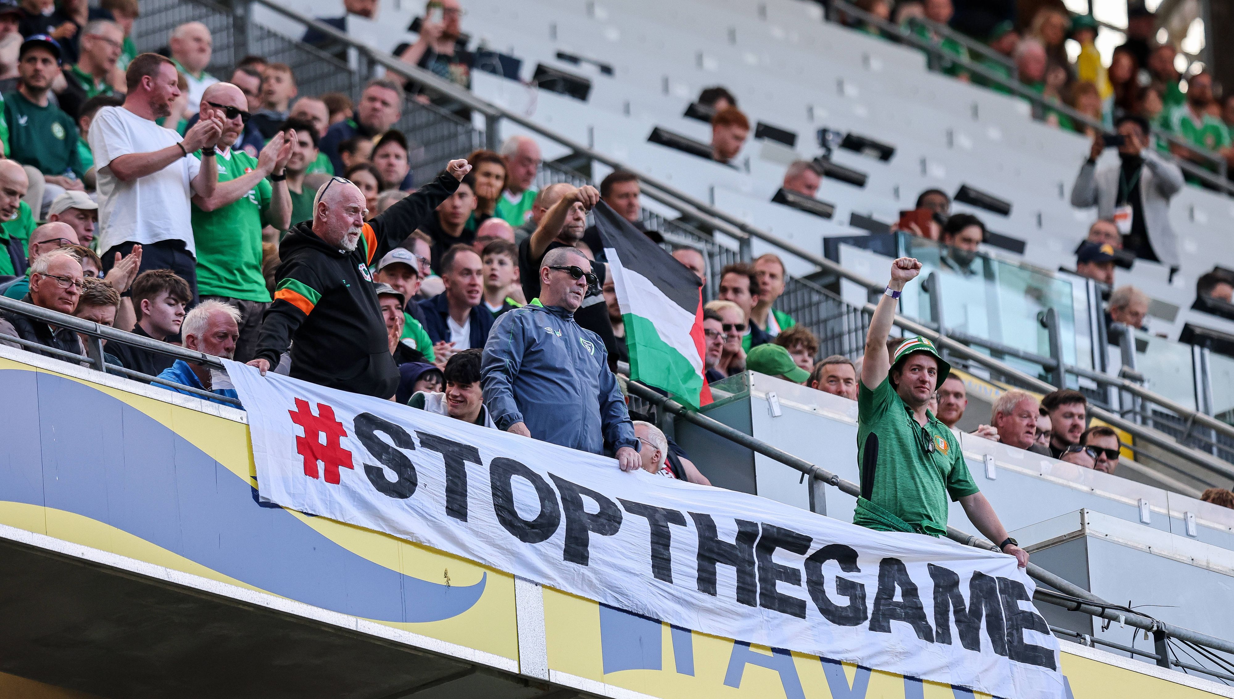 Für das Nations-League-Duell zwischenn Irland und Österreich sind heftige Proteste angekündigt. 