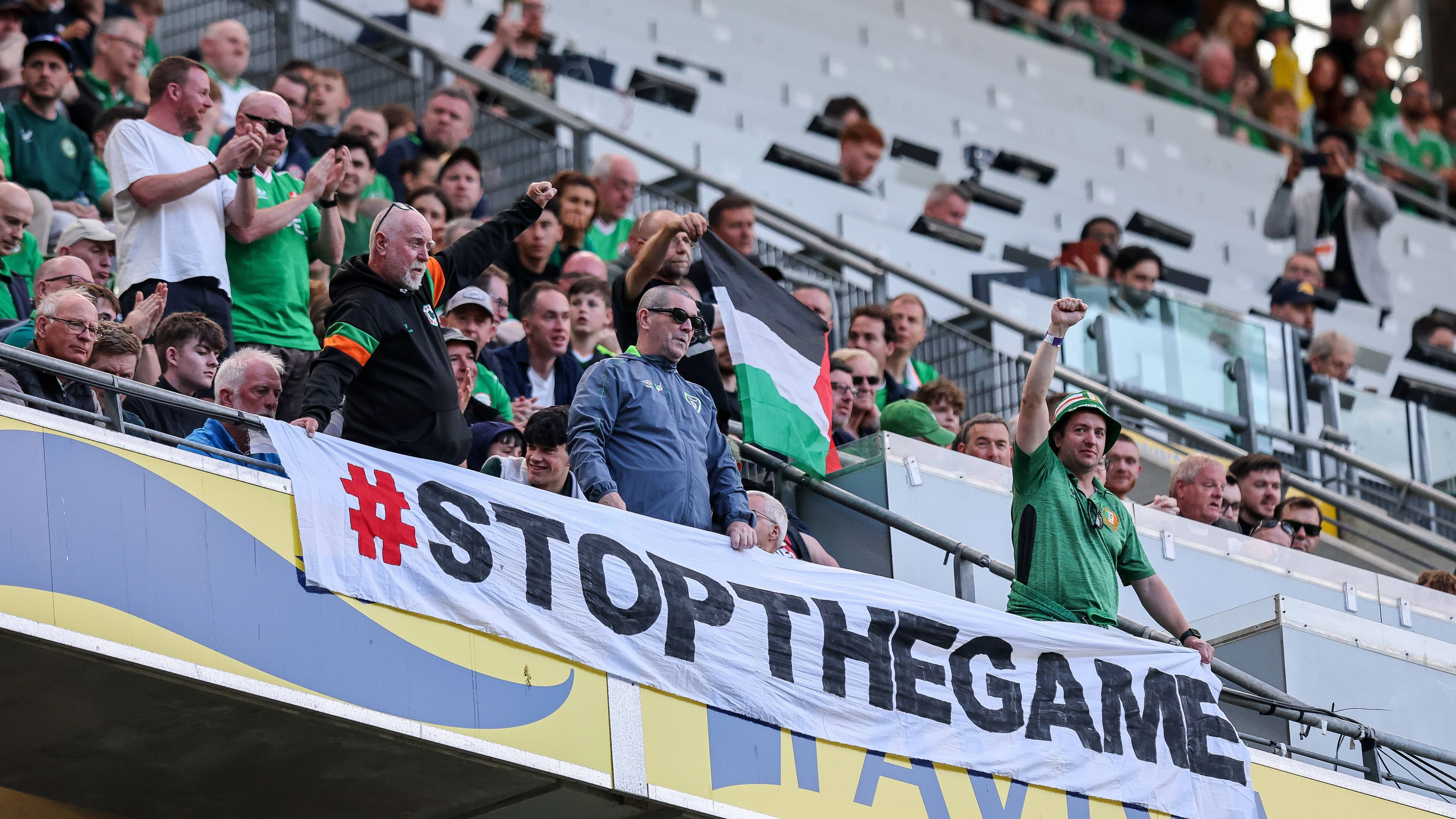 Für das Nations-League-Duell zwischenn Irland und Österreich sind heftige Proteste angekündigt. 
