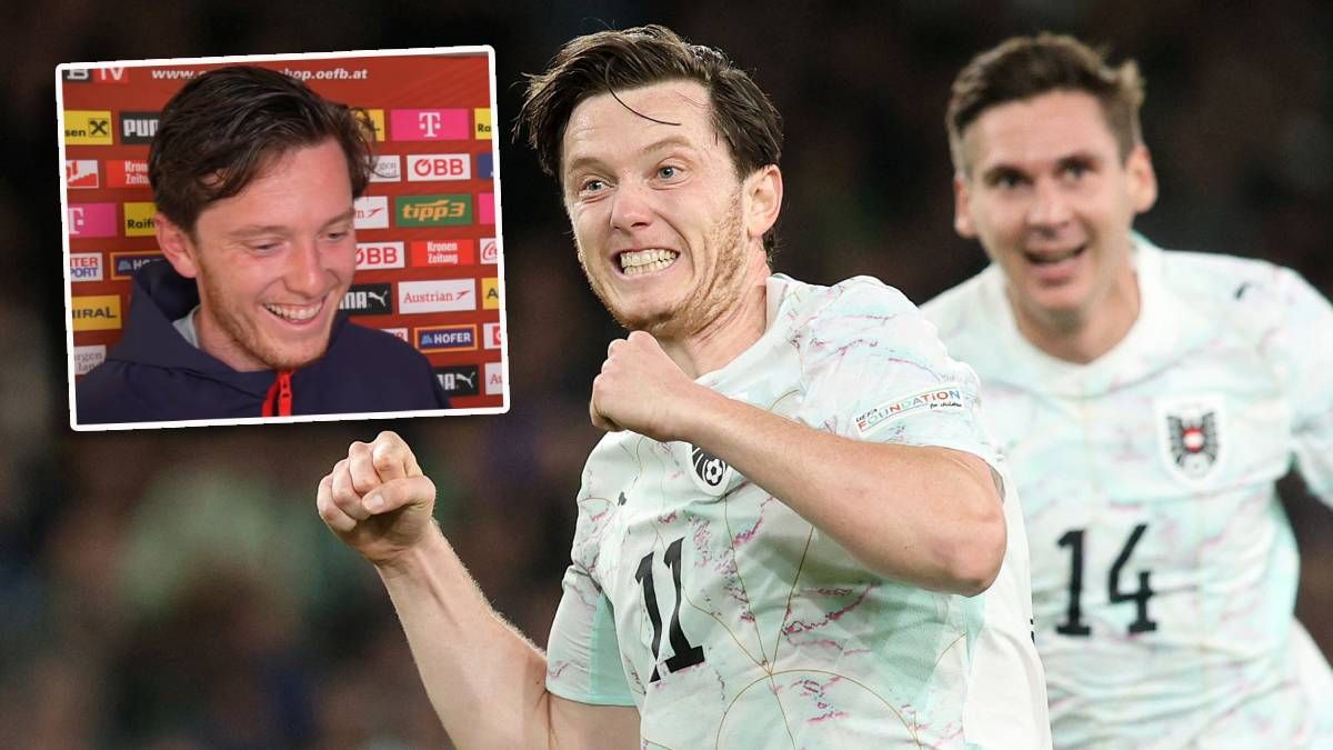 Michael Gregoritsch sorgte mit einem direkt versenkten Freistoß für den ÖFB-Ausgleich. 
